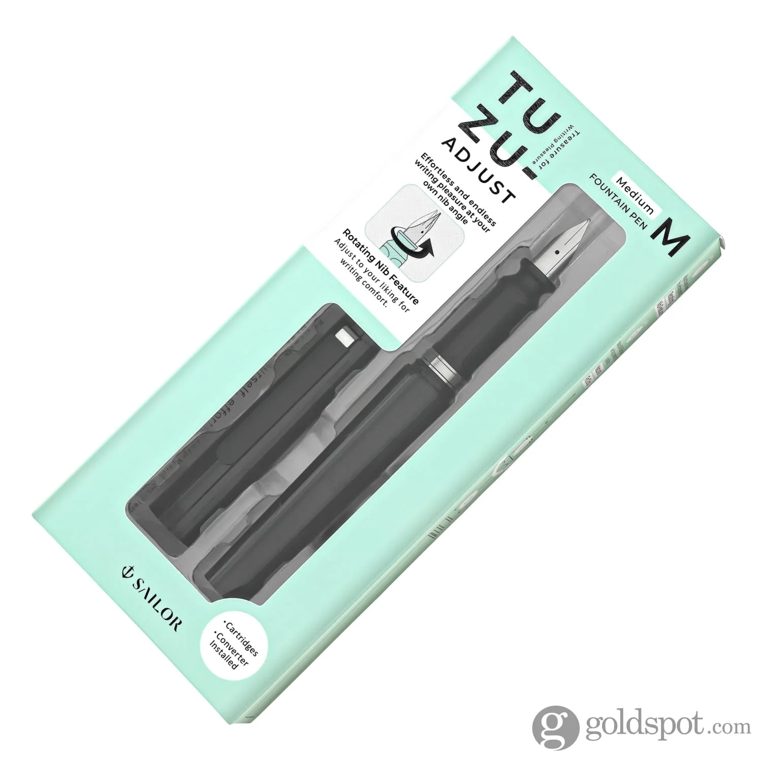 Sailor Compass Tuzu Fountain Pen in Black - Image 9