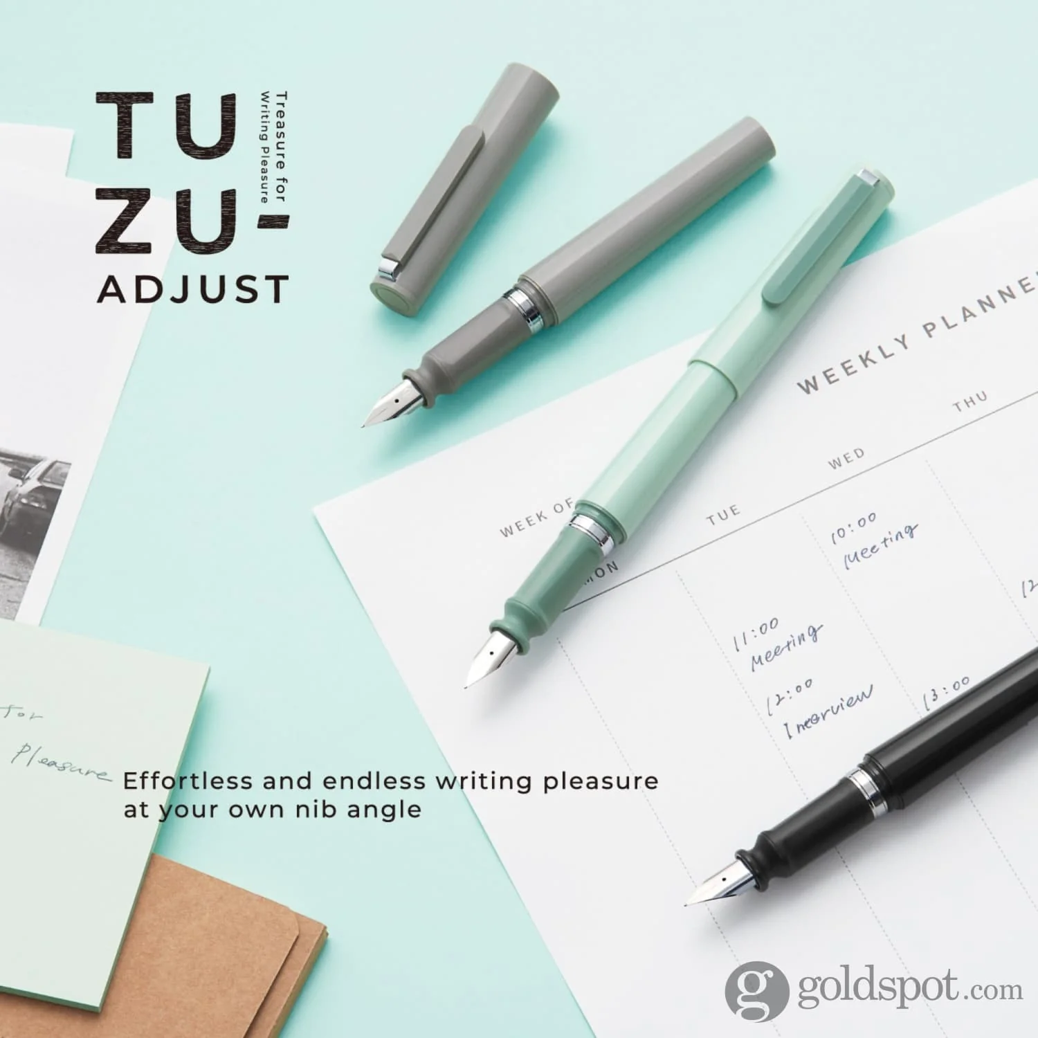 Sailor Compass Tuzu Fountain Pen in Green - Image 10
