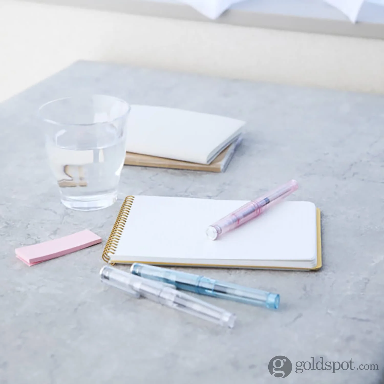Sailor Compass Tuzu Glassy Ballpoint Pen in Crystal Sky - Image 3