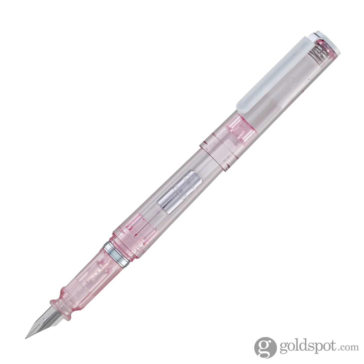 Sailor Compass Tuzu Glassy Fountain Pen in Crystal Cherry - Image 4