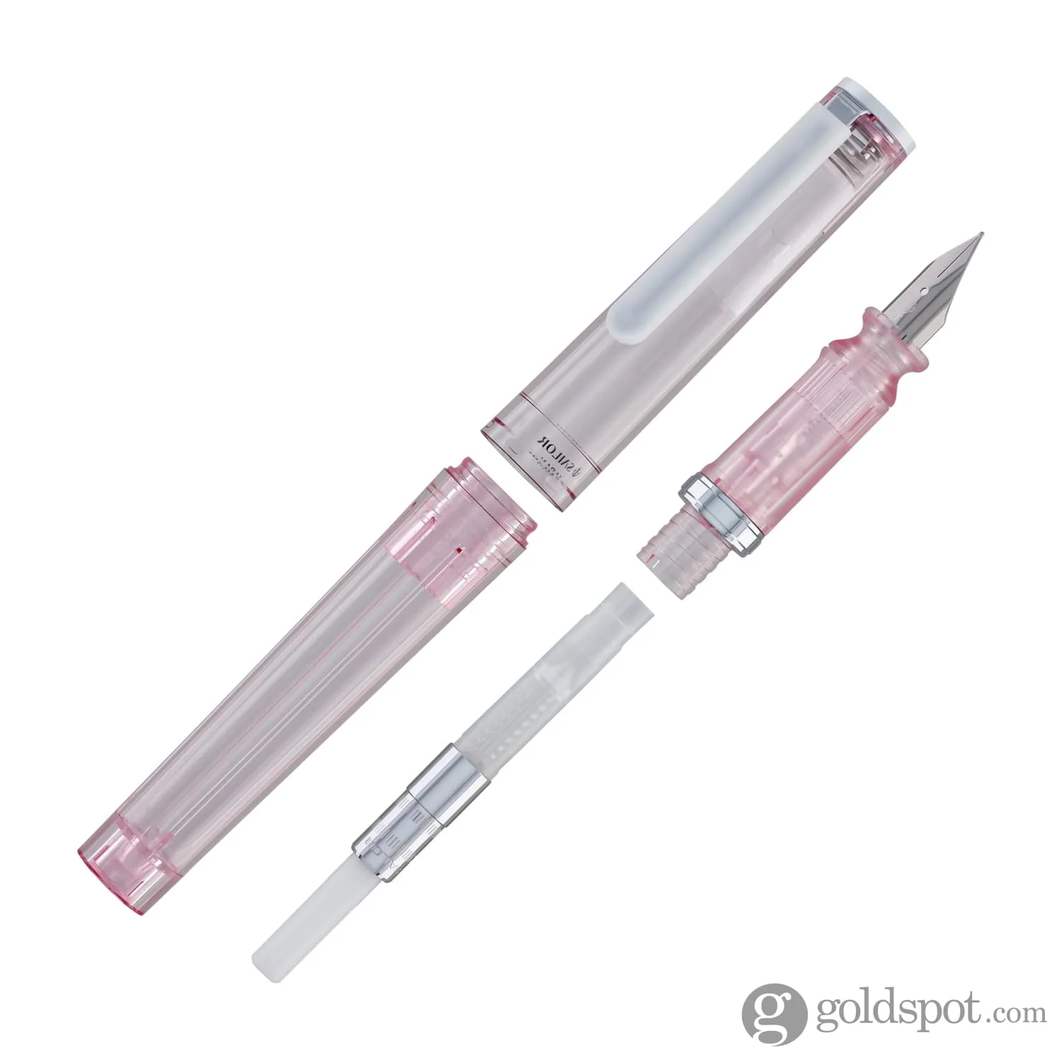 Sailor Compass Tuzu Glassy Fountain Pen in Crystal Cherry - Image 8