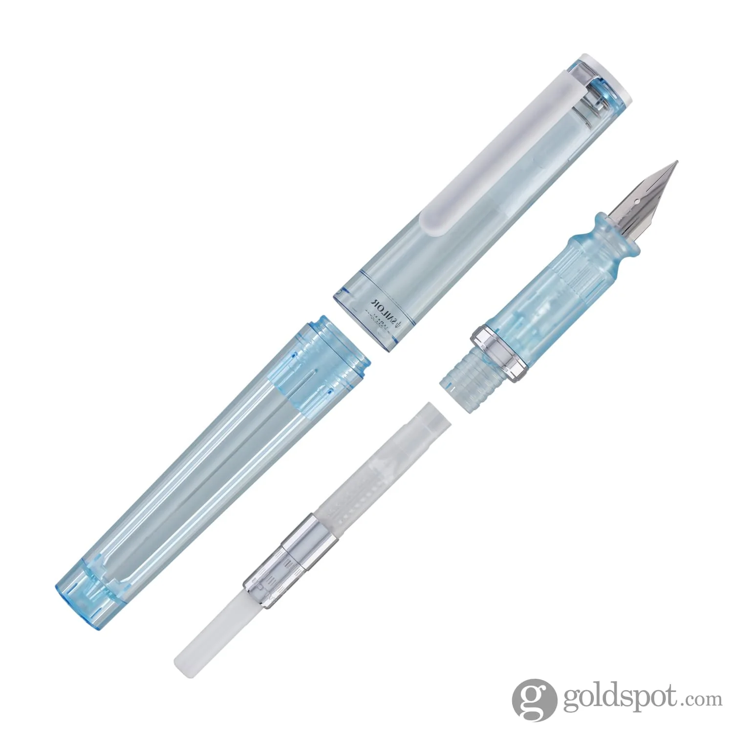 Sailor Compass Tuzu Glassy Fountain Pen in Crystal Sky - Image 8