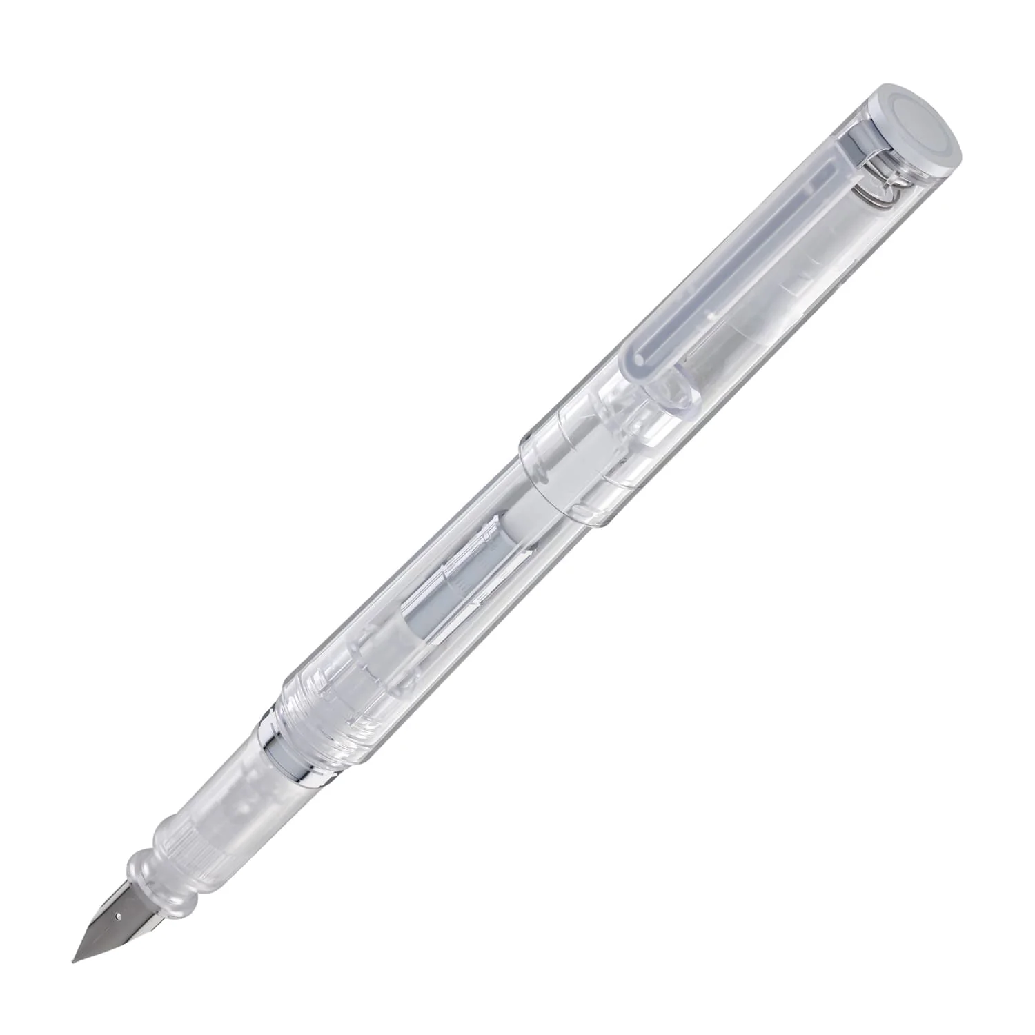 Sailor Compass Tuzu Glassy Fountain Pen in Crystal White