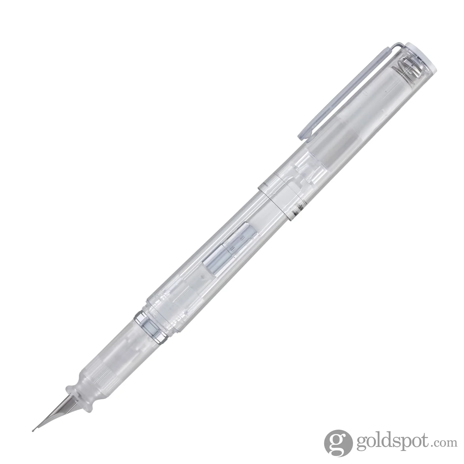 Sailor Compass Tuzu Glassy Fountain Pen in Crystal White - Image 5