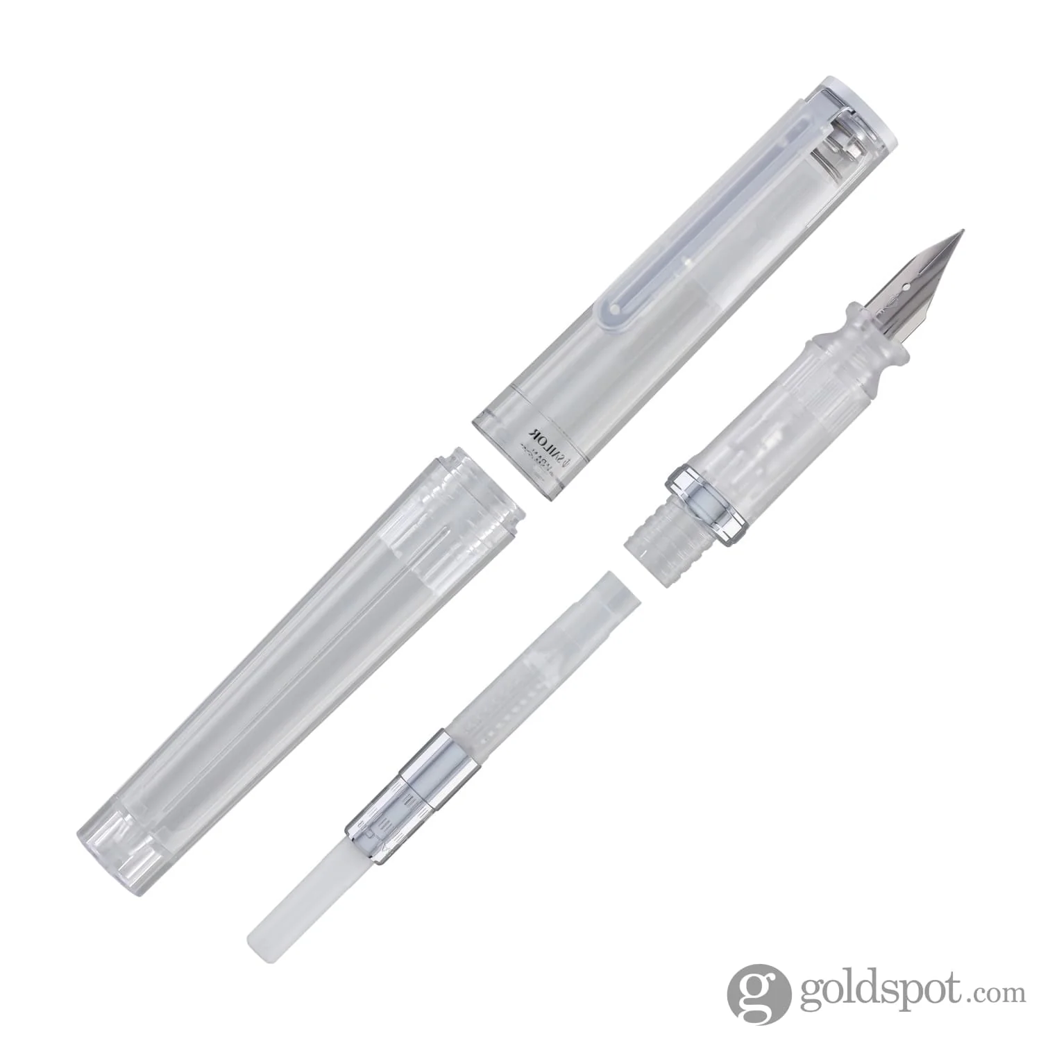 Sailor Compass Tuzu Glassy Fountain Pen in Crystal White - Image 8