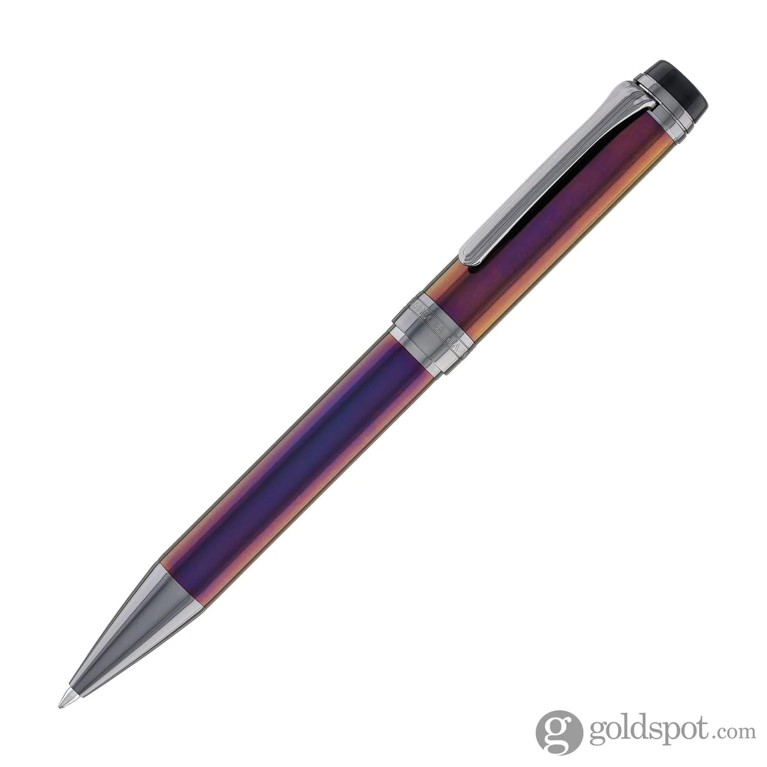 Sailor Cylint Ballpoint Pen in Lantana with Black Ion Trim - Image 2