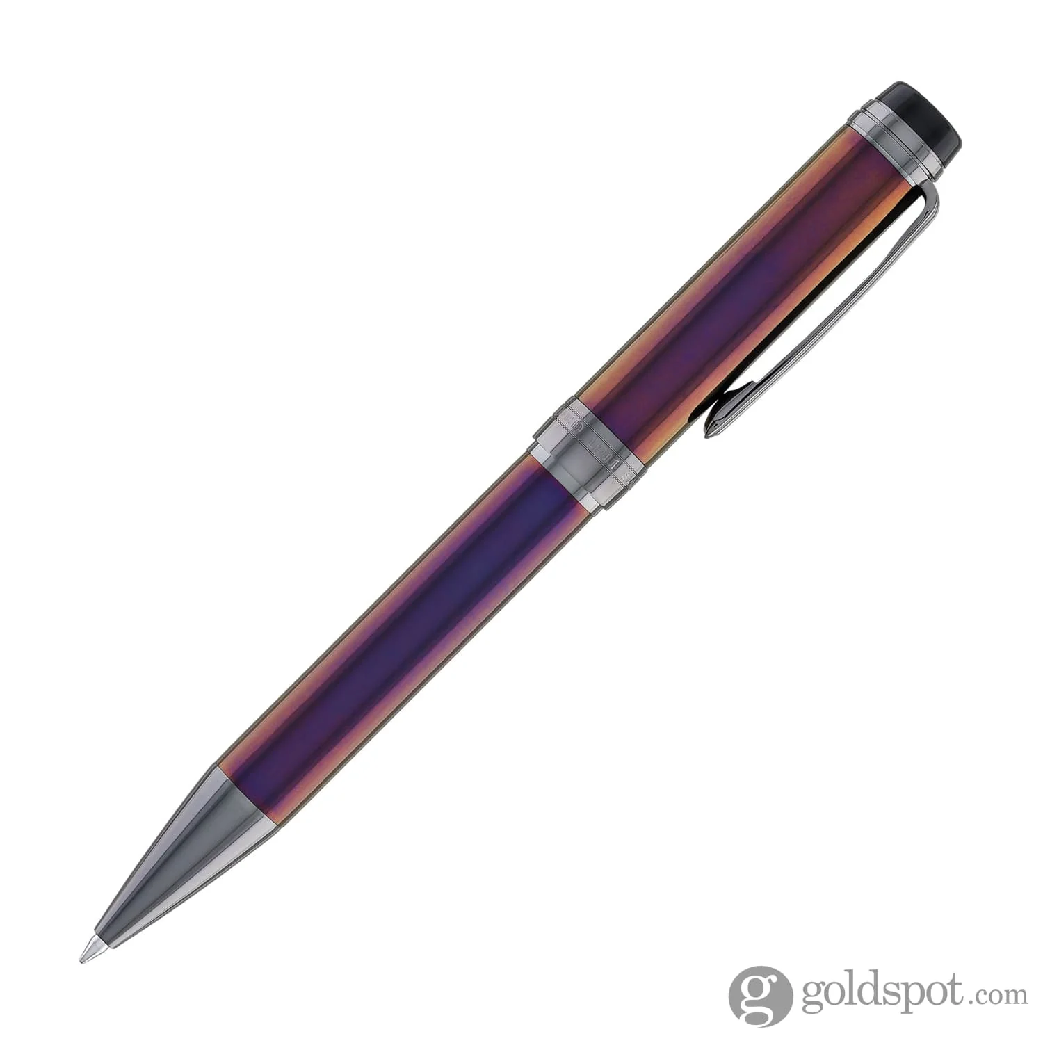 Sailor Cylint Ballpoint Pen in Lantana with Black Ion Trim - Image 4