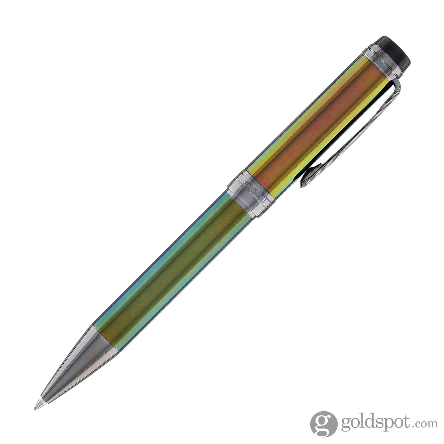 Sailor Cylint Ballpoint Pen in Scarab with Black Ion Trim - Image 4