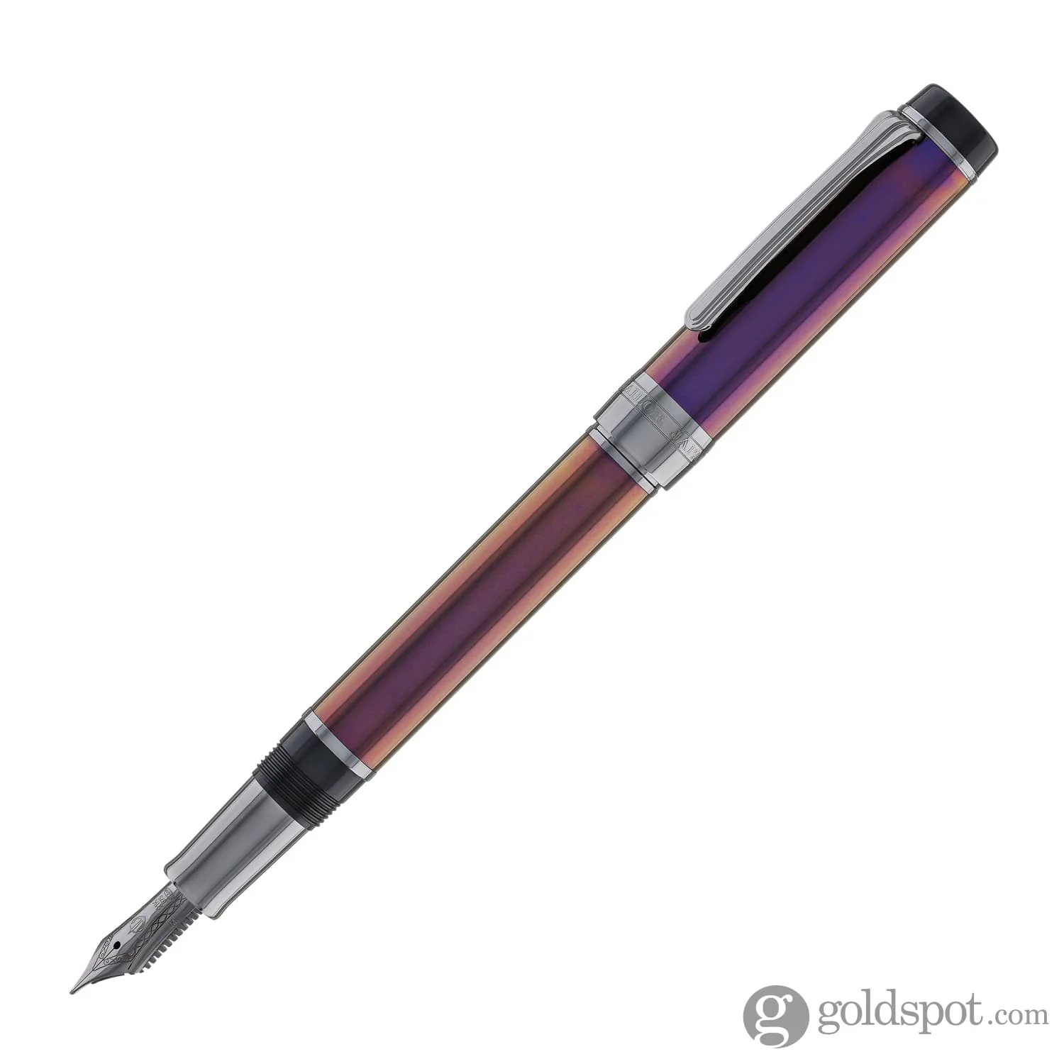 Sailor Cylint Fountain Pen in Lantana with Black Ion Trim - 21kt Gold - Image 3