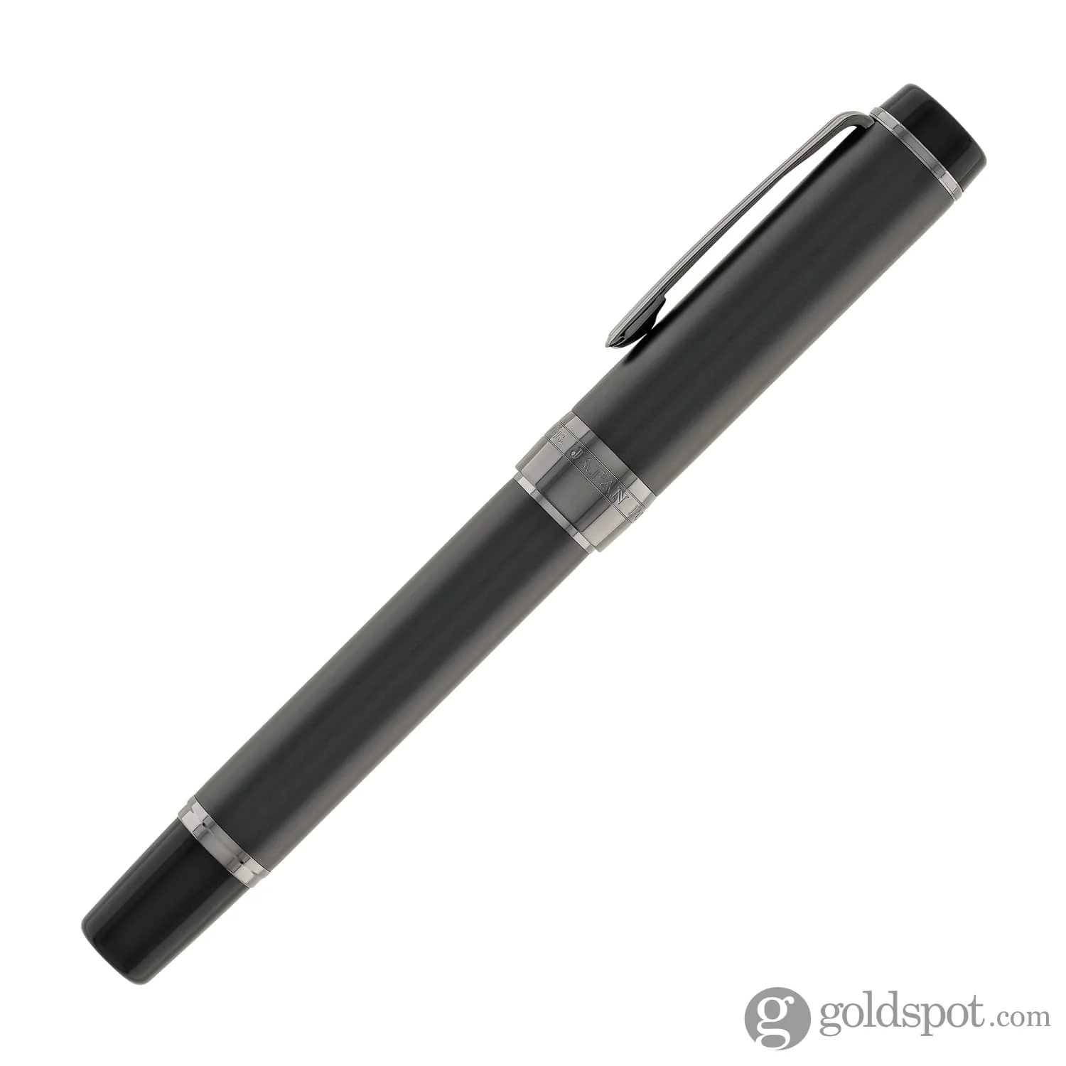 Sailor Cylint Fountain Pen in Matte Black Stainless Steel - 21kt Gold Nib - Image 6