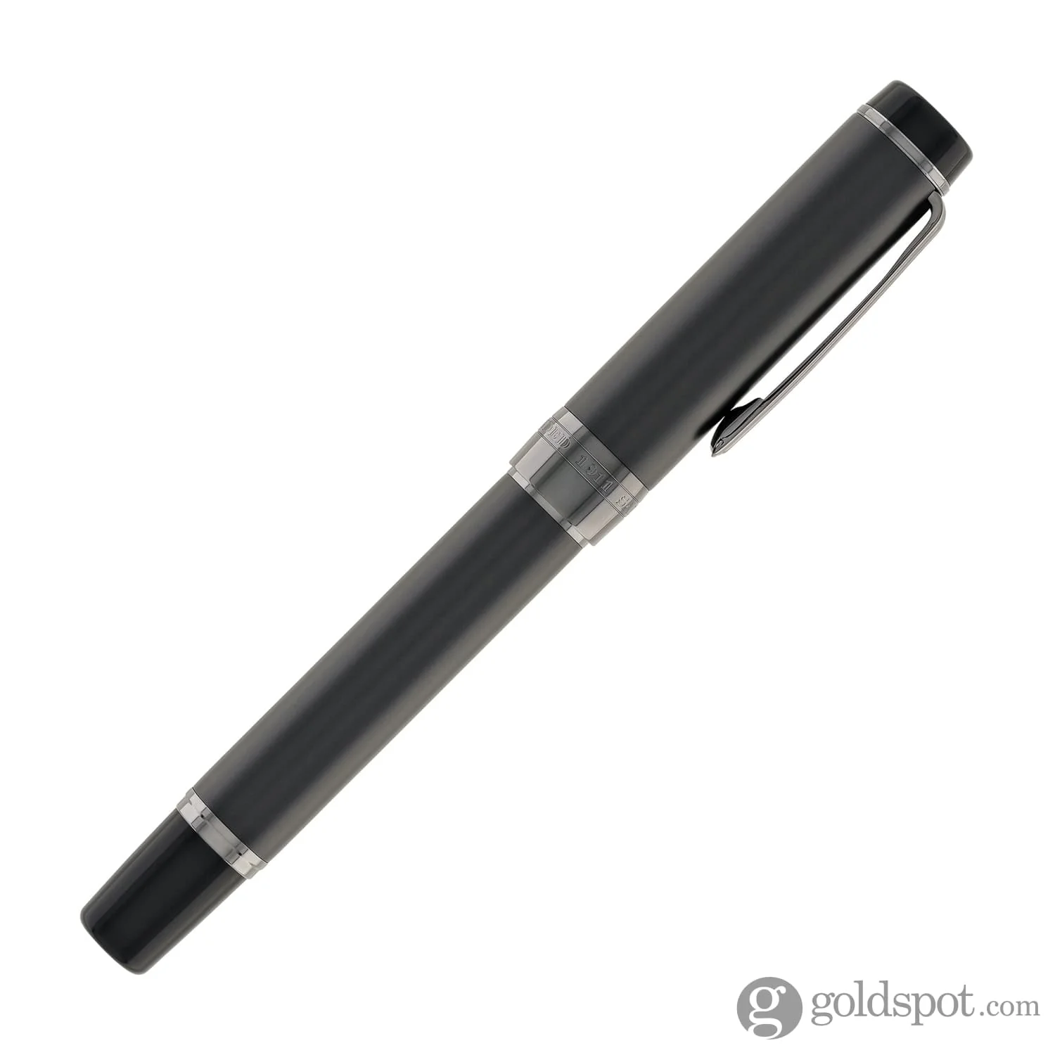 Sailor Cylint Fountain Pen in Matte Black Stainless Steel - 21kt Gold Nib - Image 7