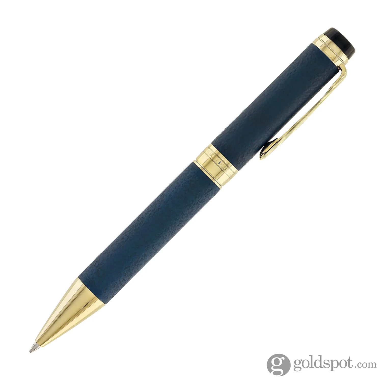 Sailor Cylint Niigata Shikki Ballpoint Pen in Ruri (Lapis Lazuli Blue) with Gold IP Trim - Image 5