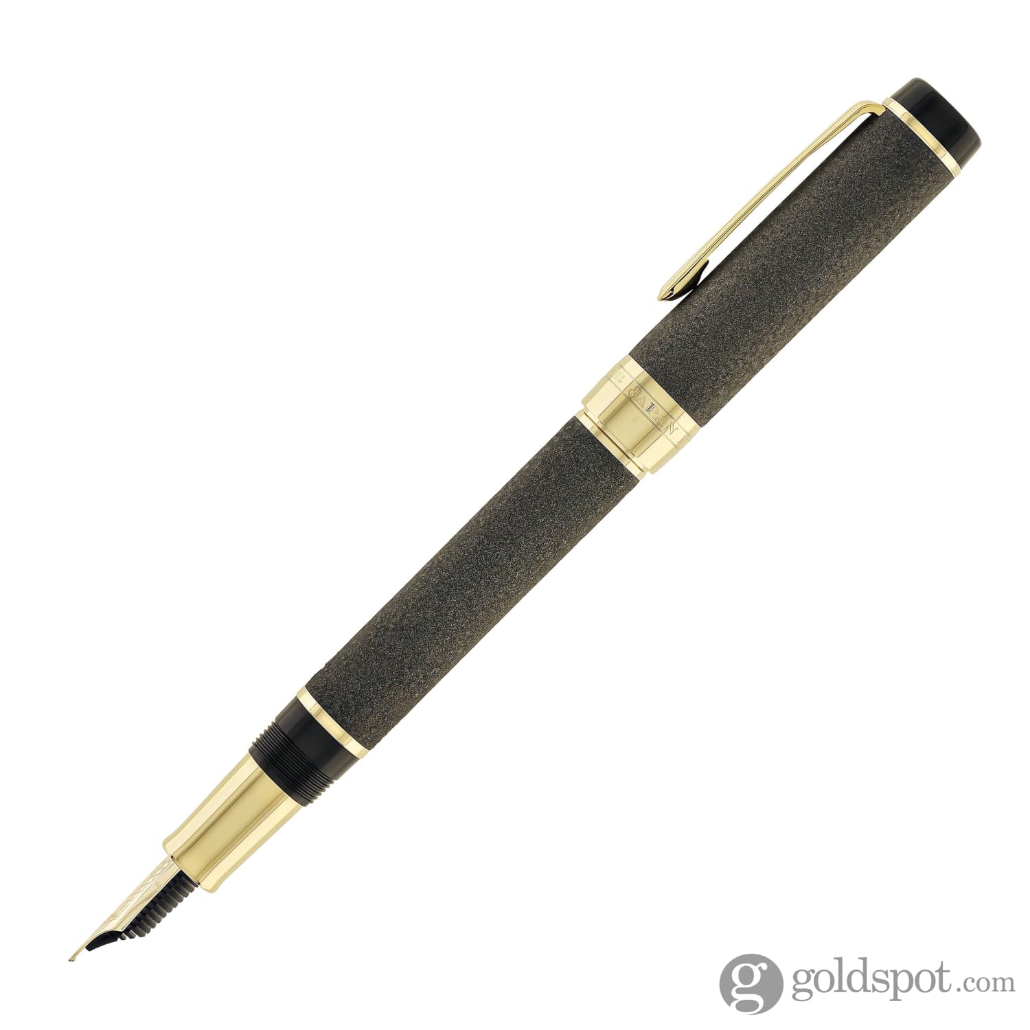 Sailor Cylint Niigata Shikki Fountain Pen in Oborogin (Hazy Silver) with Gold IP Trim - 21kt Gold Nib - Image 5