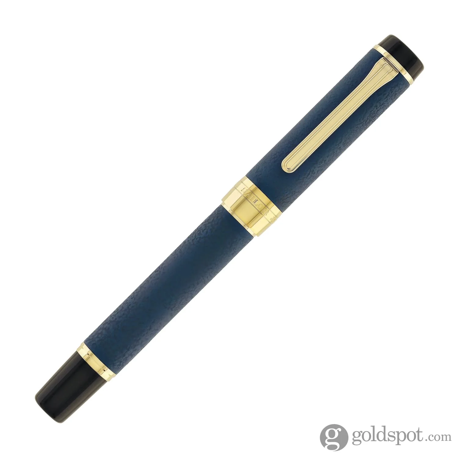 Sailor Cylint Niigata Shikki Fountain Pen in Ruri (Lapis Lazuli Blue) with Gold IP Trim - 21kt Gold Nib - Image 2