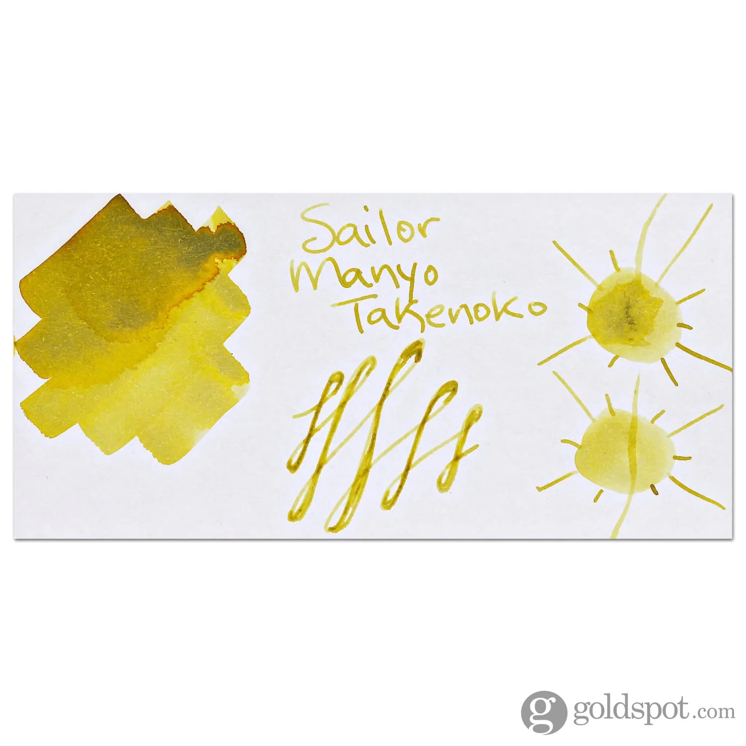 Sailor Manyo Bottled Ink in Takenoko (Bamboo Shoots) - 50 mL - Limited Edition - Image 2
