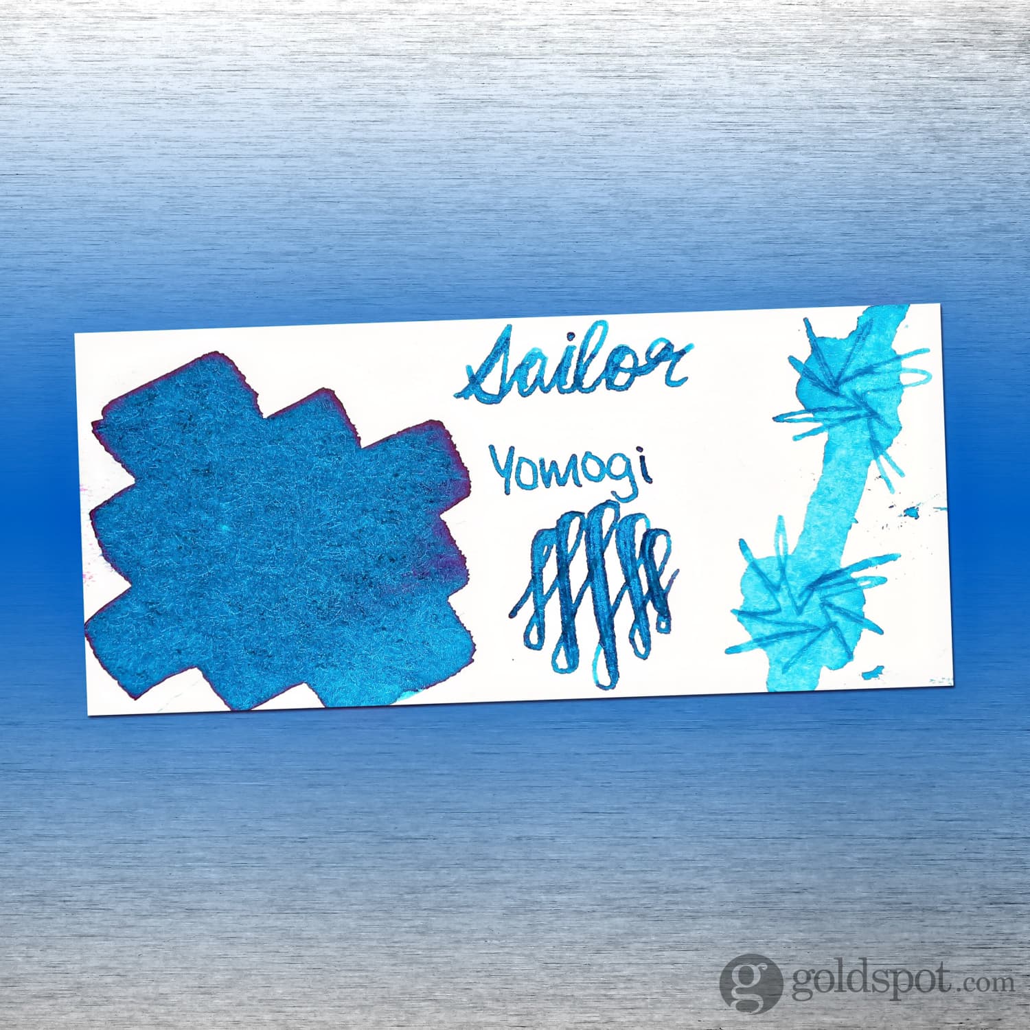 Sailor Manyo Bottled Ink in Yomogi - 50 mL - Image 2