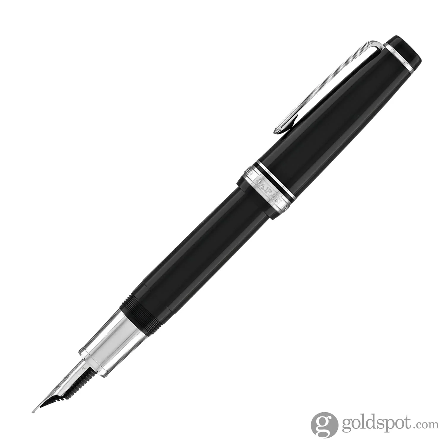 Sailor Pro Gear Regular Fountain Pen in Ginza Silver - 21kt Gold - Image 3