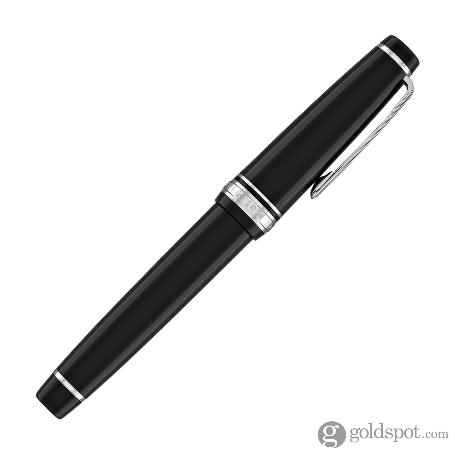 Sailor Pro Gear Regular Fountain Pen in Ginza Silver - 21kt Gold - Image 6