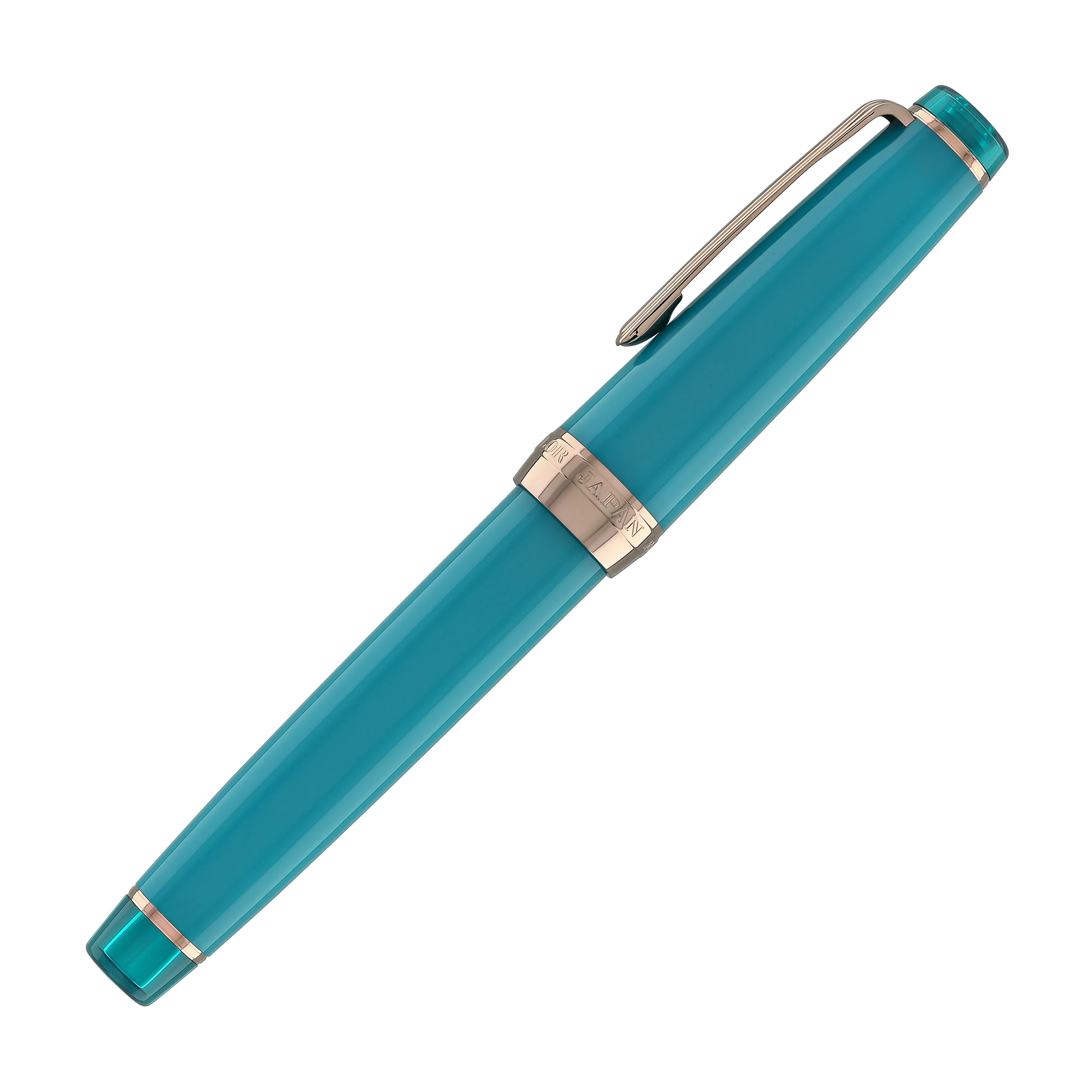 Sailor Pro Gear Regular Fountain Pen in Lucky Charm 2 Translucent Clover Teal - Image 6