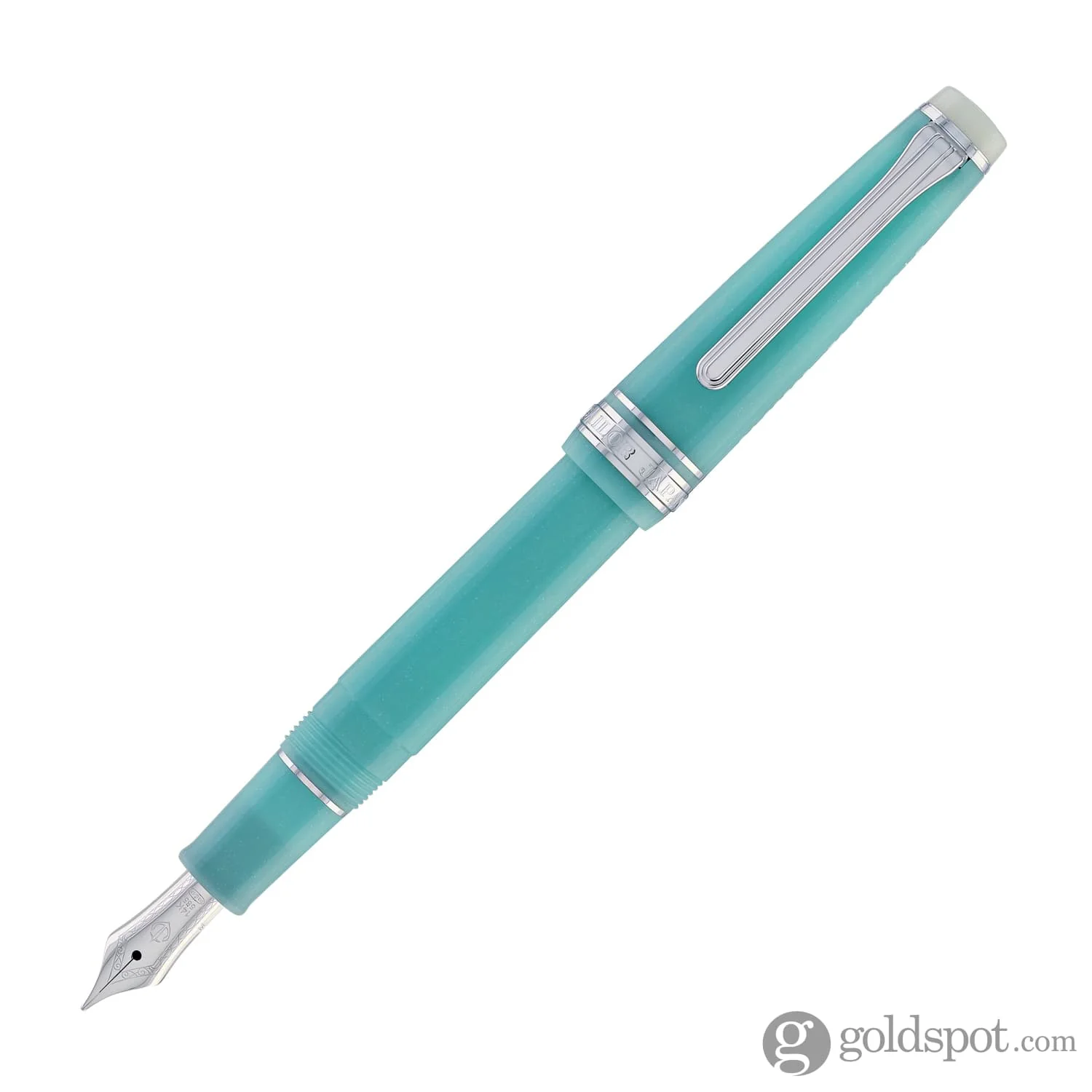 Sailor Pro Gear Slim Fountain Pen in Eleuthera Island - 14kt Gold - Image 3