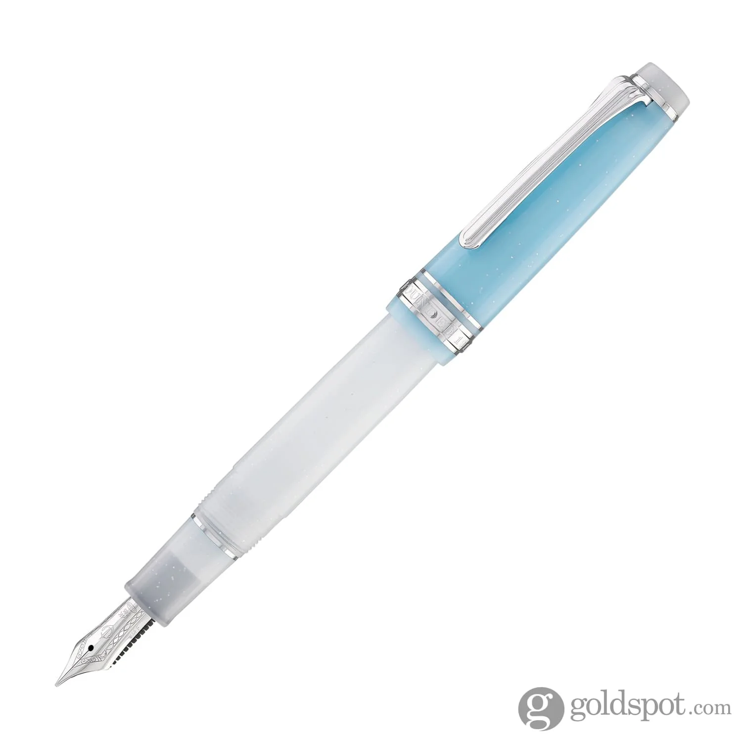Sailor Pro Gear Slim Fountain Pen in Sapporo Snow Festival - 14K Gold Limited Edition - Image 4