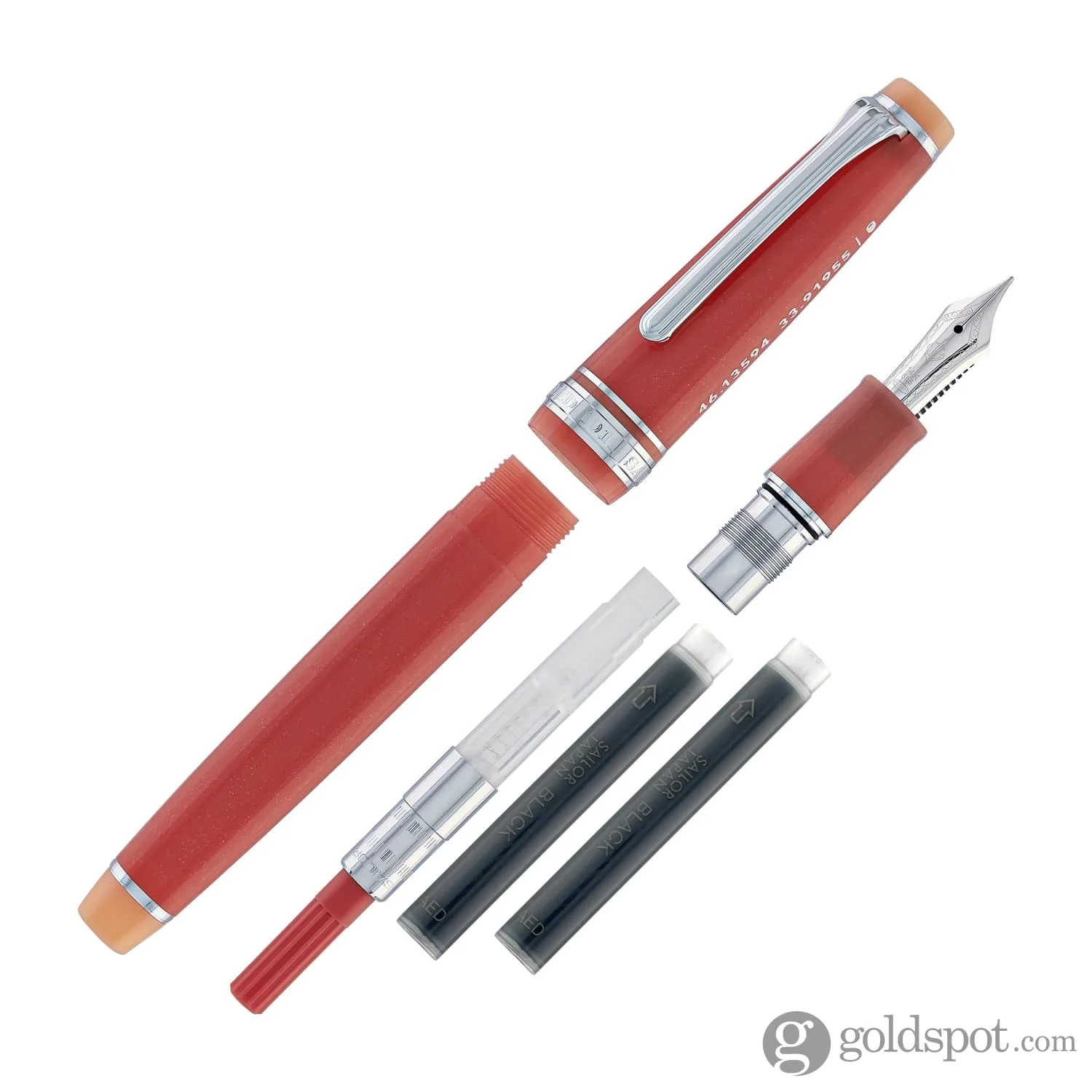 Sailor Pro Gear Slim Fountain Pen in Syvash - 14kt Gold - Image 8