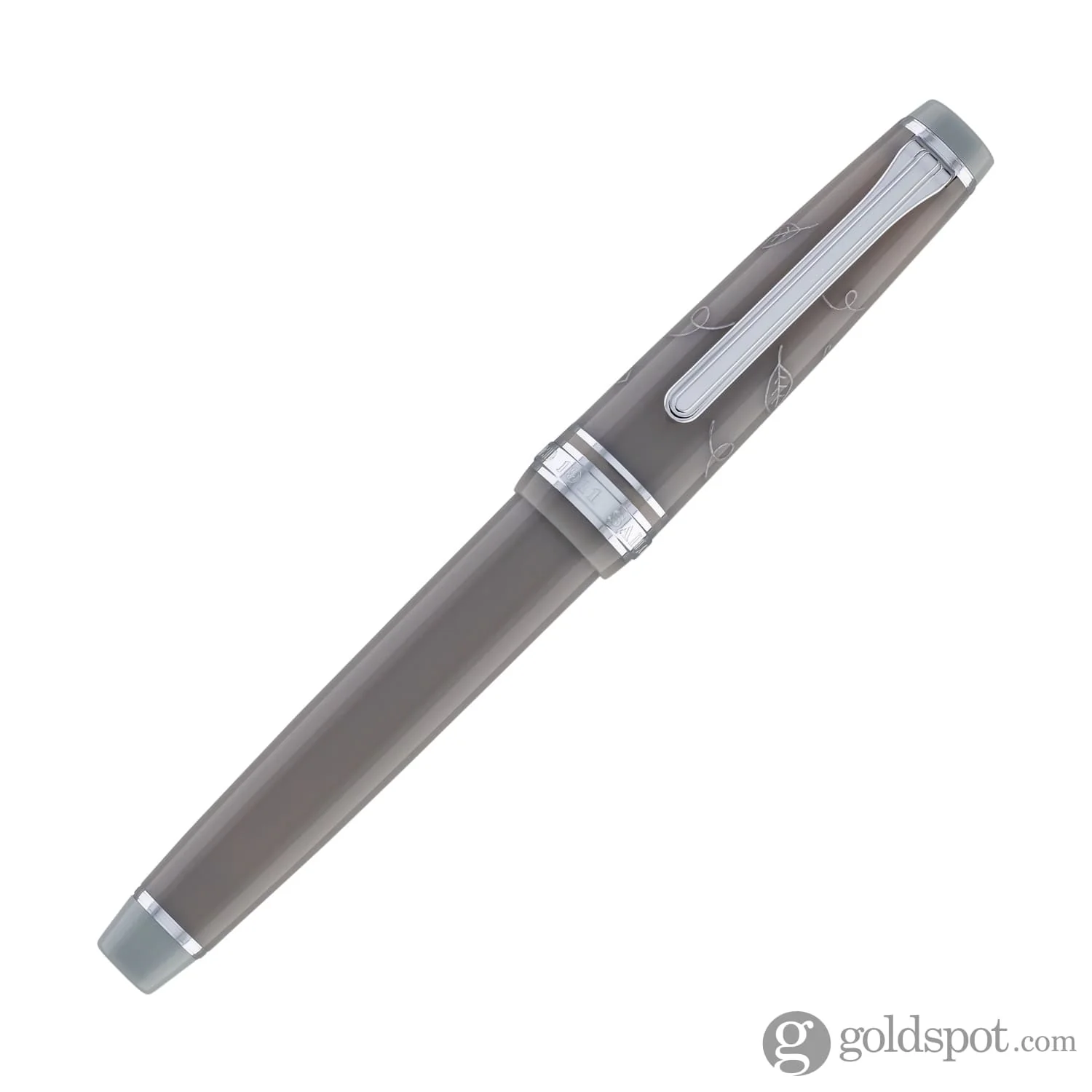 Sailor Pro Gear Slim Japanese Scenery Series Fountain Pen in Kogarashi - 14kt Gold - Image 2