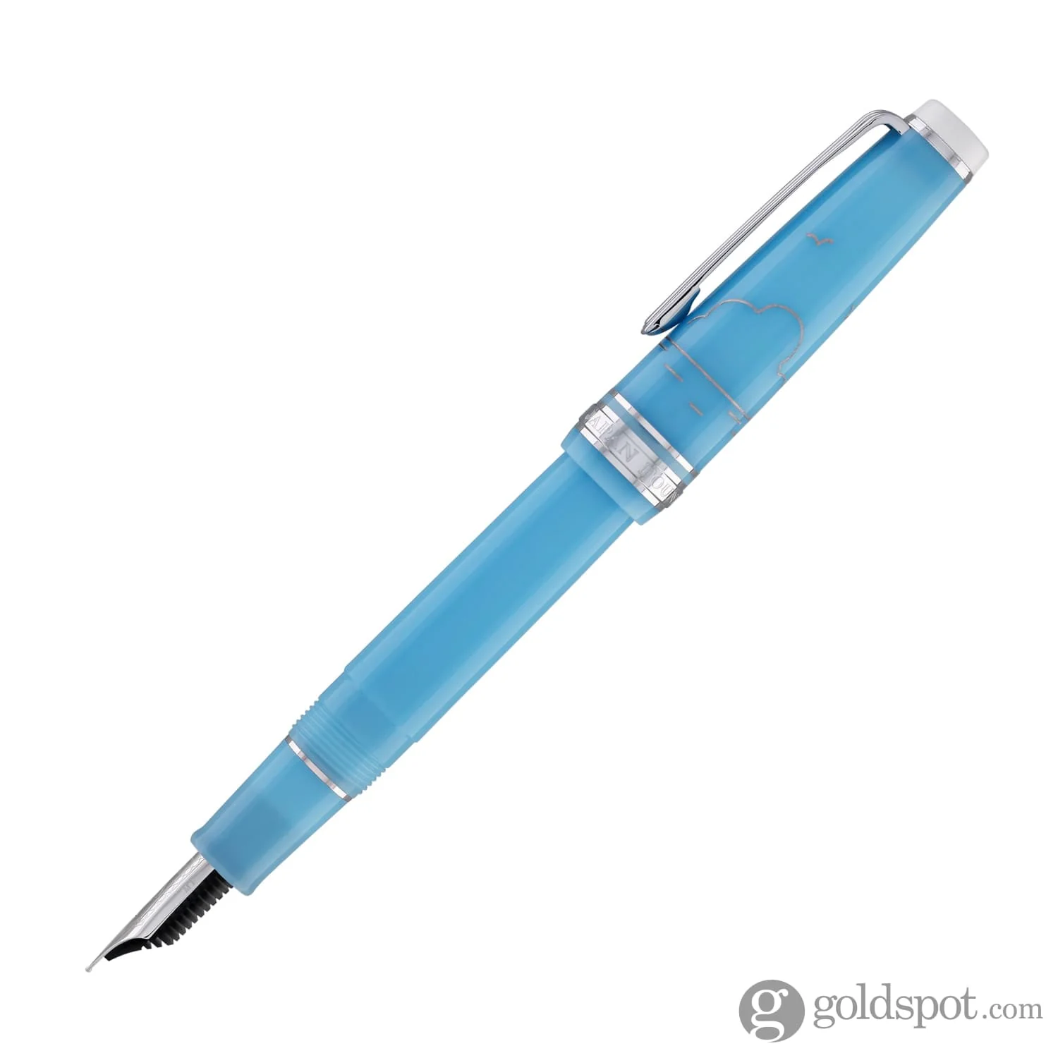 Sailor Pro Gear Slim Japanese Scenery Series Fountain Pen in Nyudogumo - 14kt Gold - Image 5