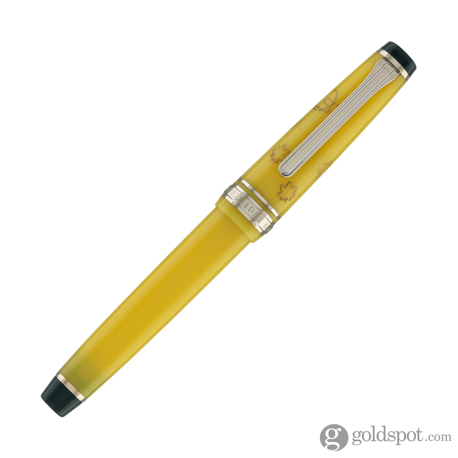 Sailor Pro Gear Slim Japanese Scenery Series Fountain Pen in Tasogare - 14kt Gold - Image 2