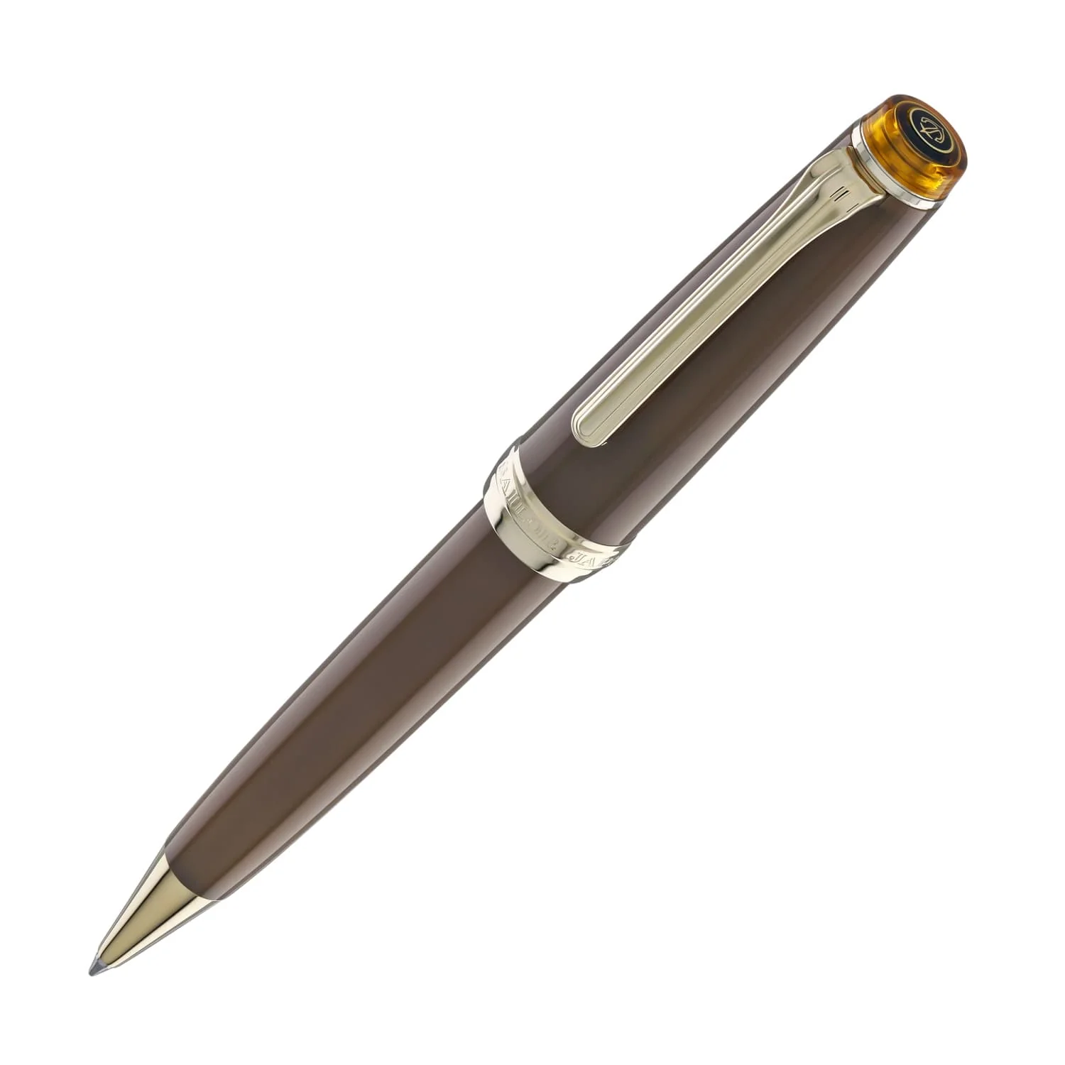 Sailor Pro Gear Slim Shikiori Noyama No Uta Ballpoint Pen in Hawk Apprentice - "Waka-taka" with Gold Trim