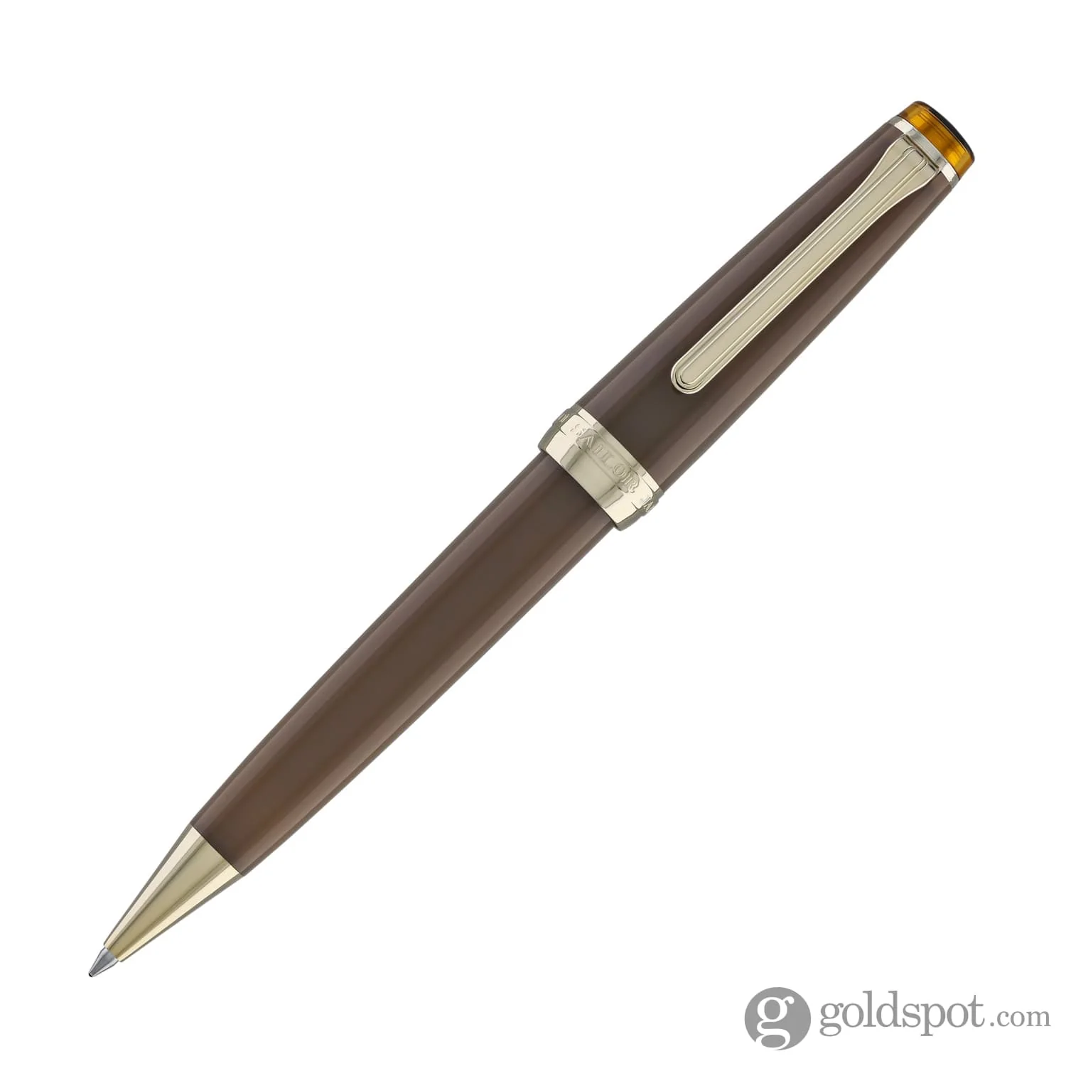 Sailor Pro Gear Slim Shikiori Noyama No Uta Ballpoint Pen in Hawk Apprentice - "Waka-taka" with Gold Trim - Image 2