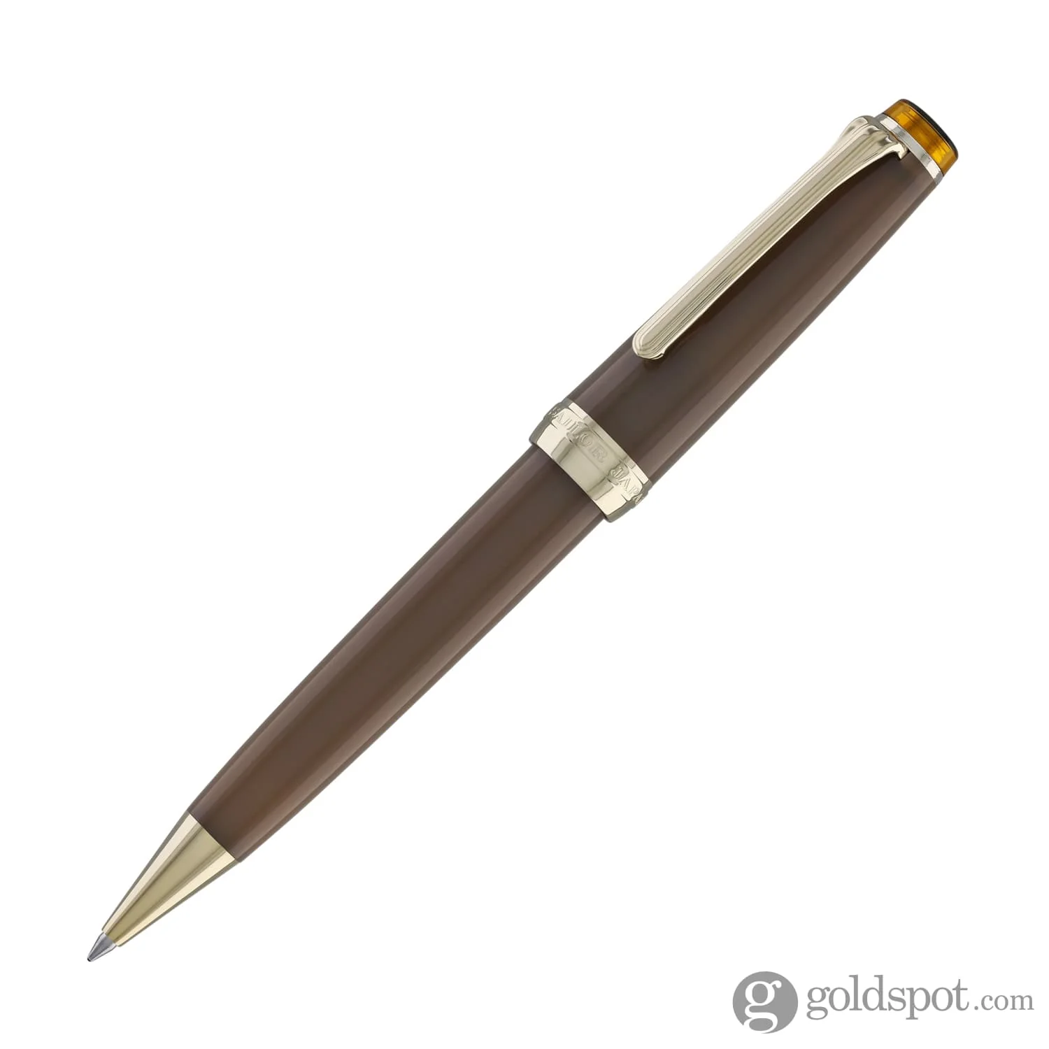 Sailor Pro Gear Slim Shikiori Noyama No Uta Ballpoint Pen in Hawk Apprentice - "Waka-taka" with Gold Trim - Image 3