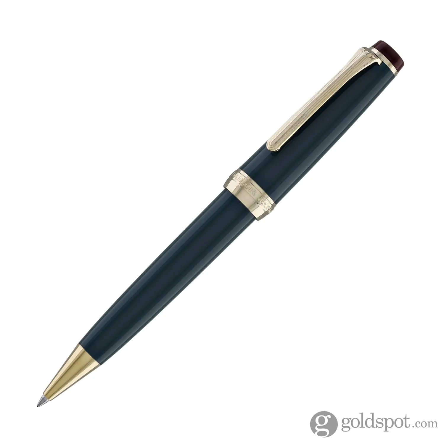 Sailor Pro Gear Slim Shikiori Noyama No Uta Ballpoint Pen in Pheasant's Treble - "Kiji" with Gold Trim - Image 3