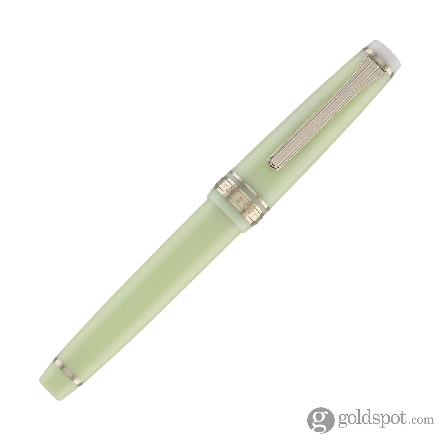 Sailor Pro Gear Slim Shikiori Noyama No Uta Fountain Pen in Warbling is in the Air - "Haru-tsuge-dori" with Gold Trim - Medium Fine Point - Image 2