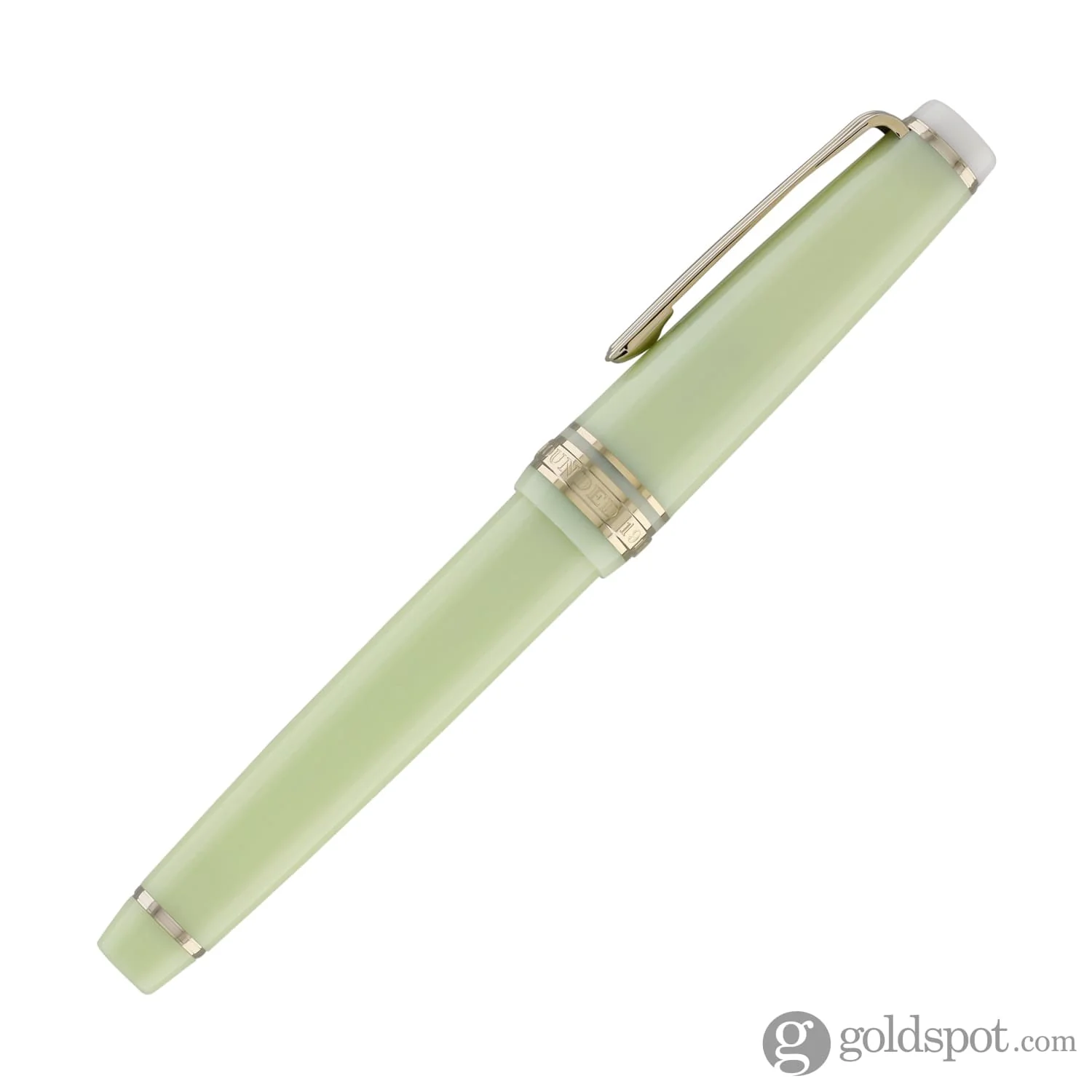 Sailor Pro Gear Slim Shikiori Noyama No Uta Fountain Pen in Warbling is in the Air - "Haru-tsuge-dori" with Gold Trim - Medium Fine Point - Image 6