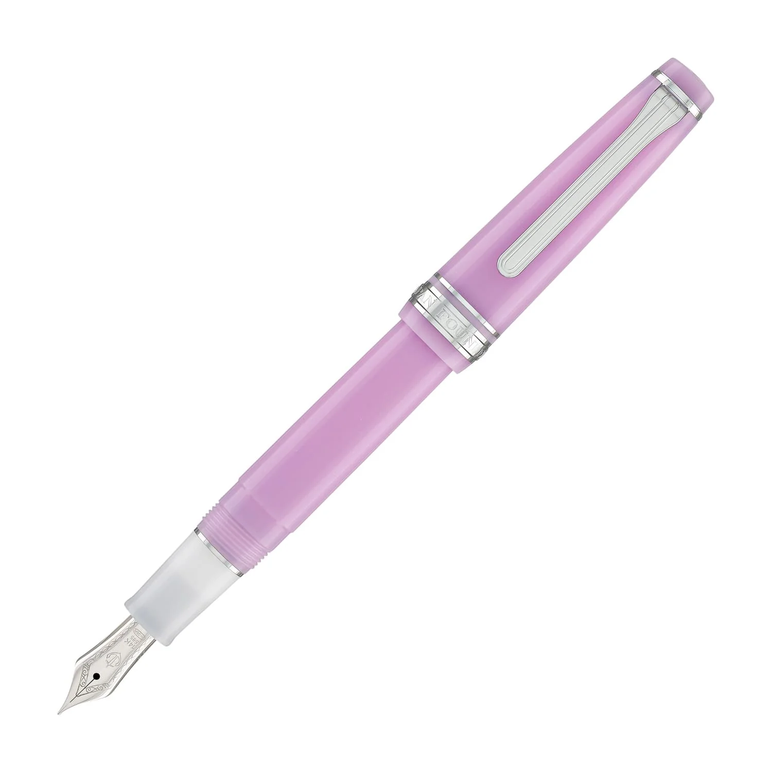 Sailor Pro Gear Slim Shikiori Sansui Fountain Pen in Autumn - "Nadeshiko" with Rhodium Trim - Medium Fine Point