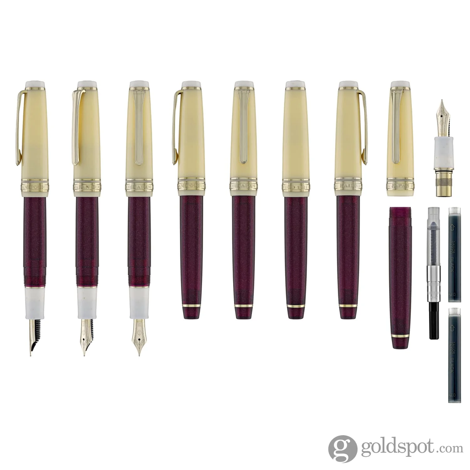 Sailor Pro Gear Slim "Teatime Around the World" #4 Series Fountain Pen in Scone - Image 8
