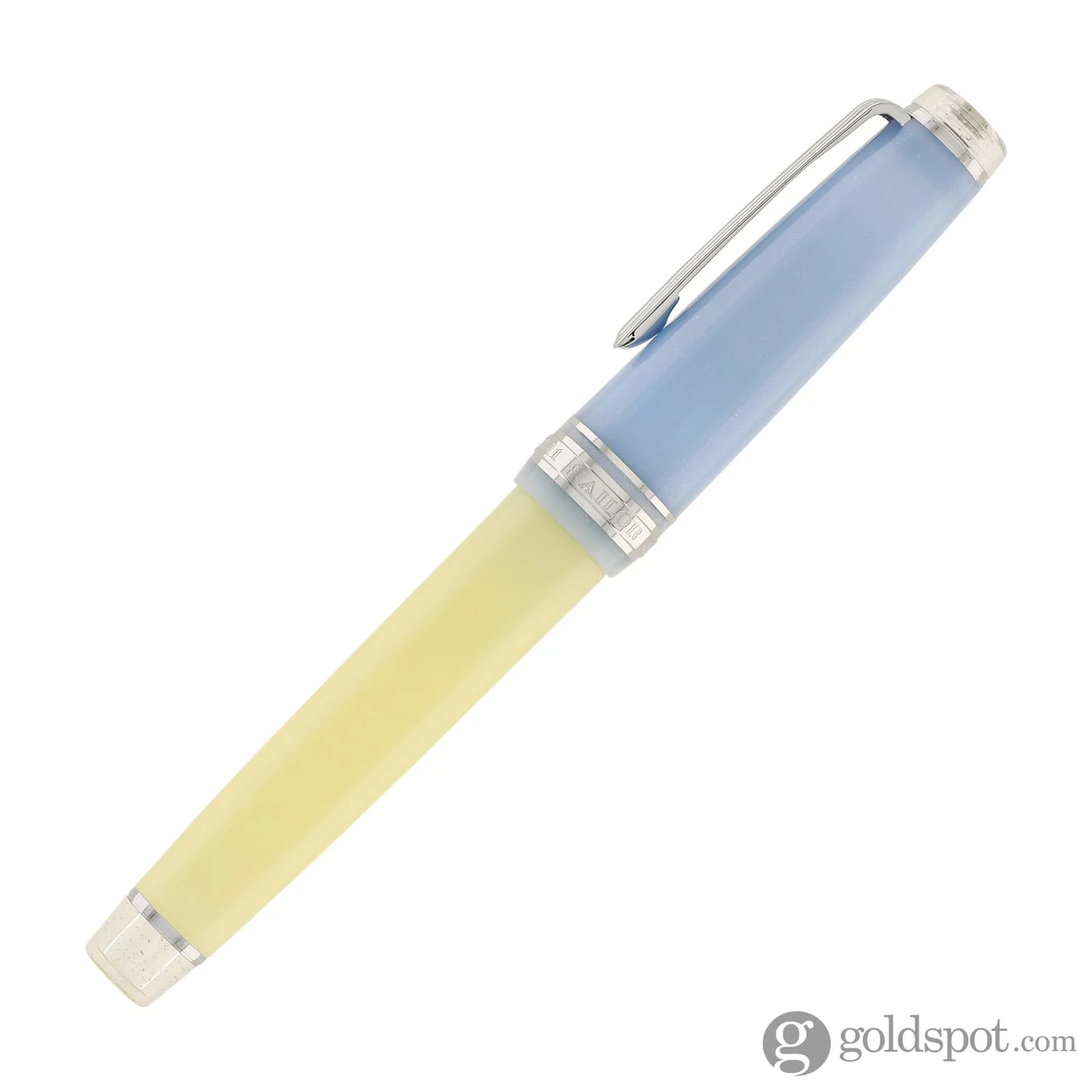 Sailor Pro Gear Smoothie Regular 2nd Edition Fountain Pen in Blue Milkshake with Rhodium Plating - 21kt Gold Nib - Image 5