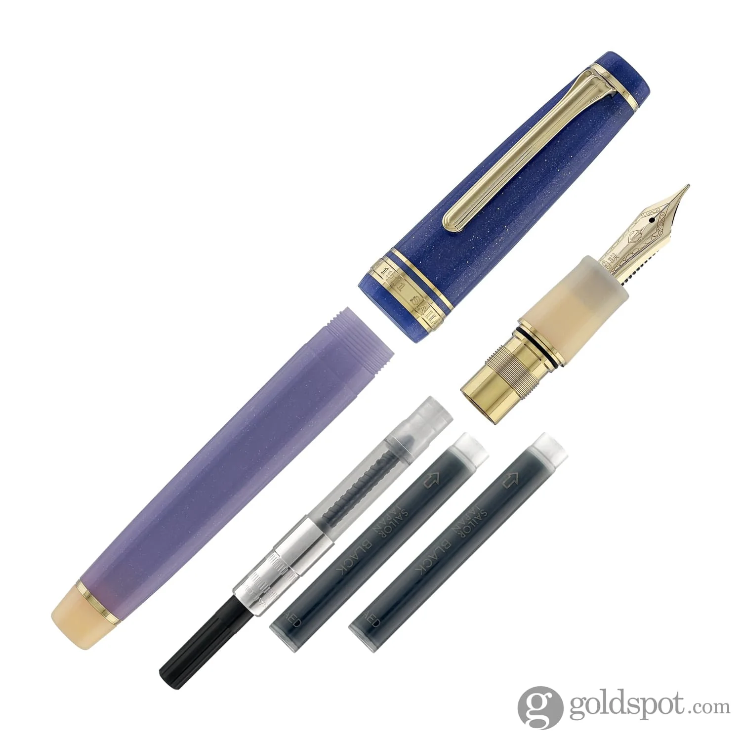 Sailor Pro Gear Standard Fountain Pen in Dreamy Hour - 21K Gold - Image 8