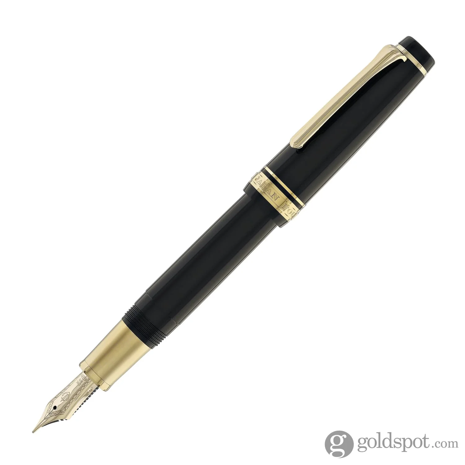 Sailor Pro Gear Standard Fountain Pen in Roppongi Gold Matte Grip -  21K Gold - Image 4