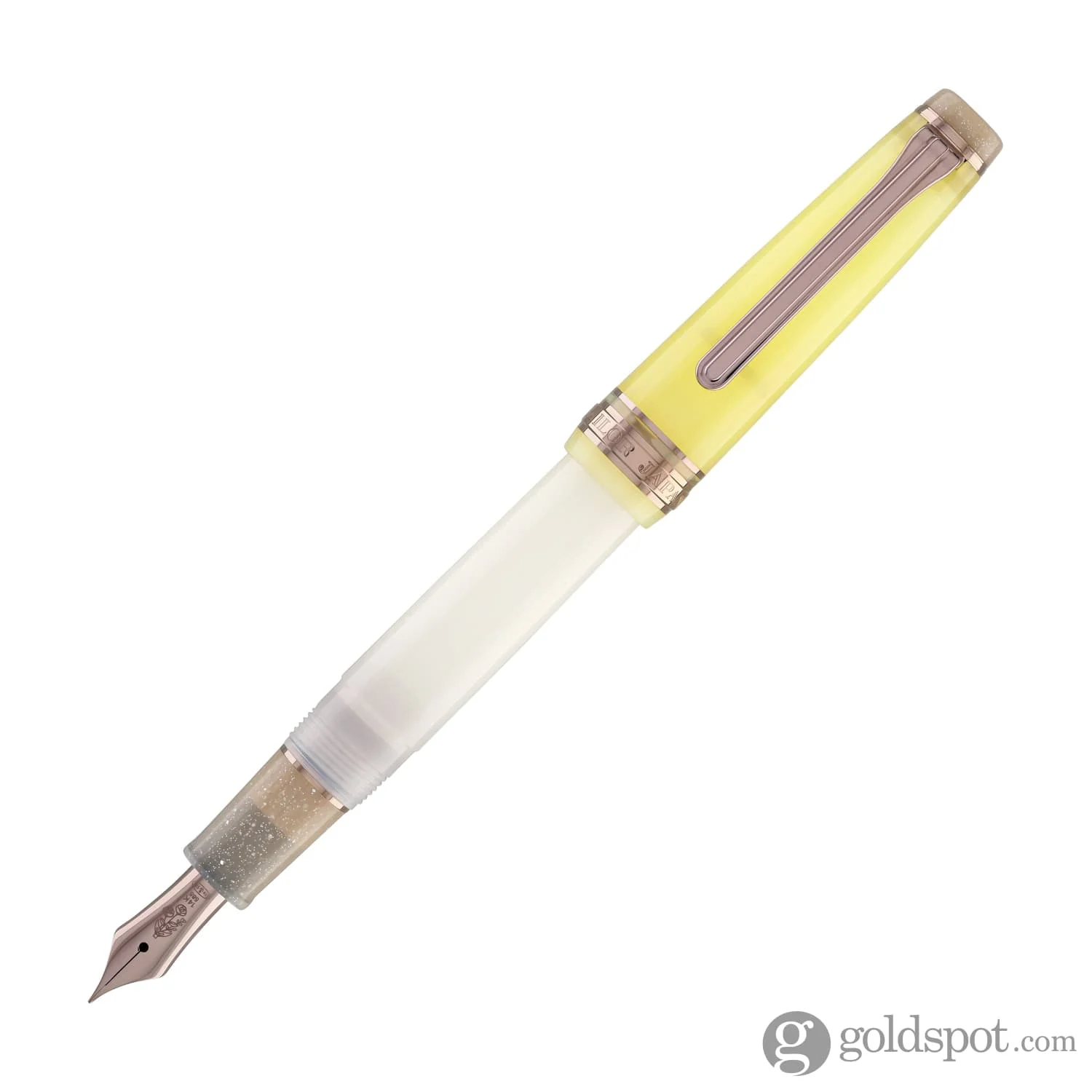 Sailor Professional Gear Slim Dried Flower 2 Fountain Pen in Marigold - 14k Gold - Image 3