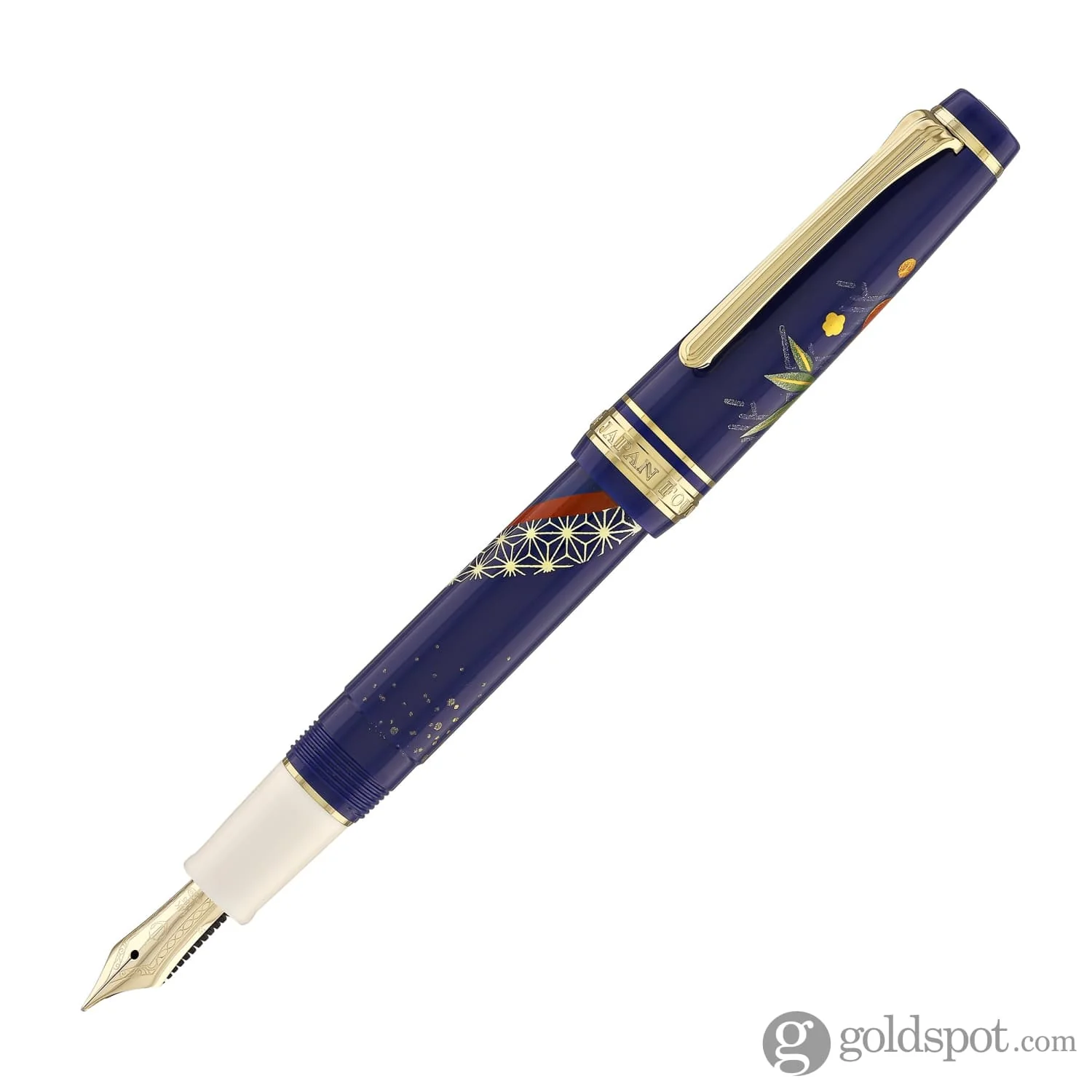 Sailor Professional Gear Slim 'Kimono' Fountain Pen in Longevity with Gold IP - 14K Gold - Image 5