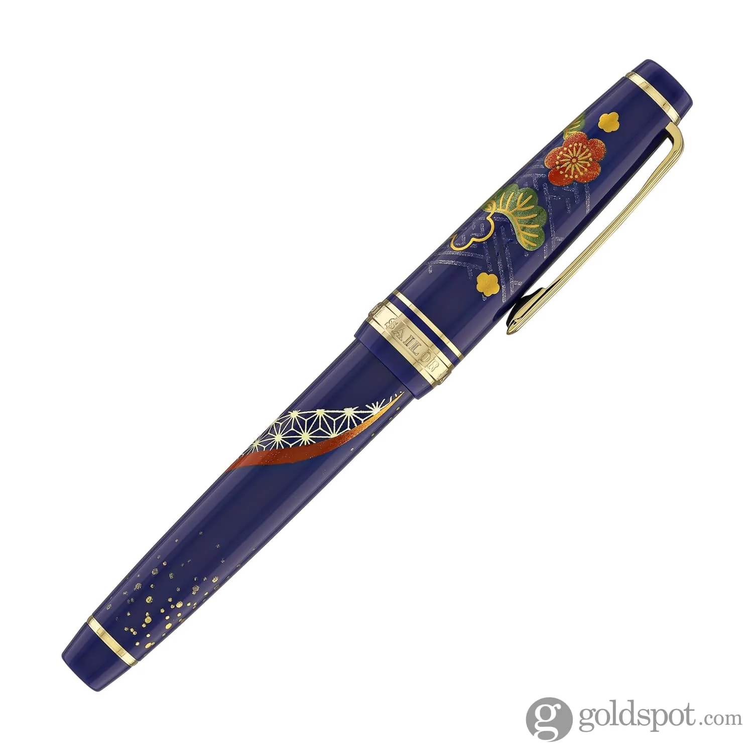 Sailor Professional Gear Slim 'Kimono' Fountain Pen in Longevity with Gold IP - 14K Gold - Image 8