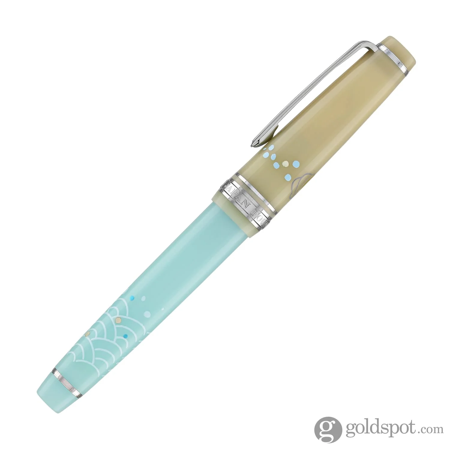 Sailor Professional Gear Slim 'Princess Raden' Fountain Pen in Princess Koto with Silver Trim - 14K Gold - Image 5