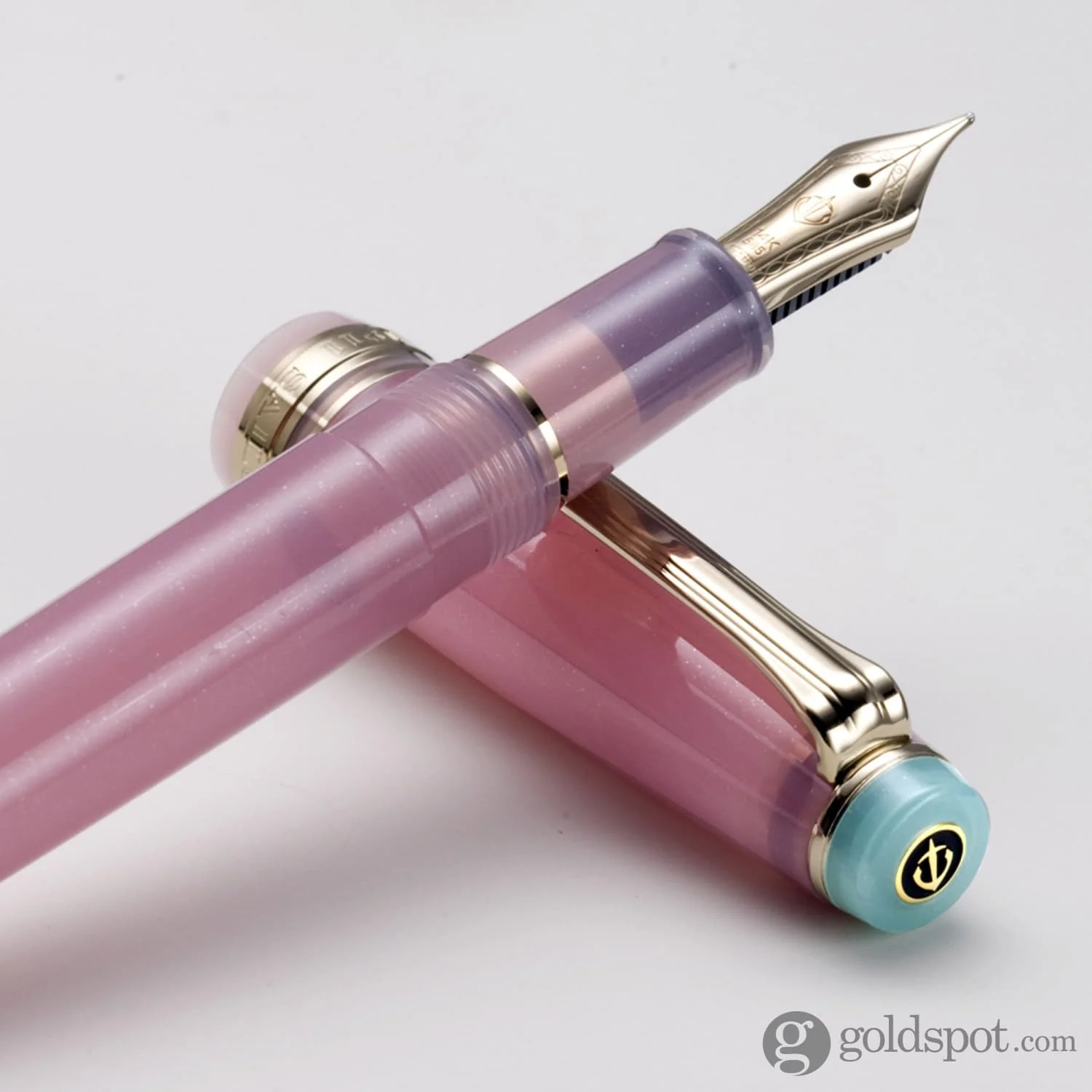 Sailor Professional Gear Slim Solar Term Series Fountain Pen in Hagi Gold Trim - 14kt Gold Nib - Image 9