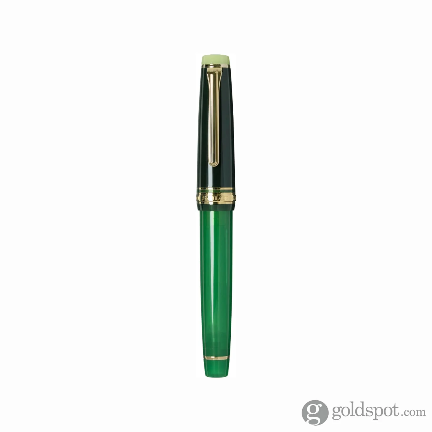 Sailor Professional Gear Standard "Teatime Around the World" #5 Series Fountain Pen in Matcha - 21K Gold - Limited Edition - Image 2
