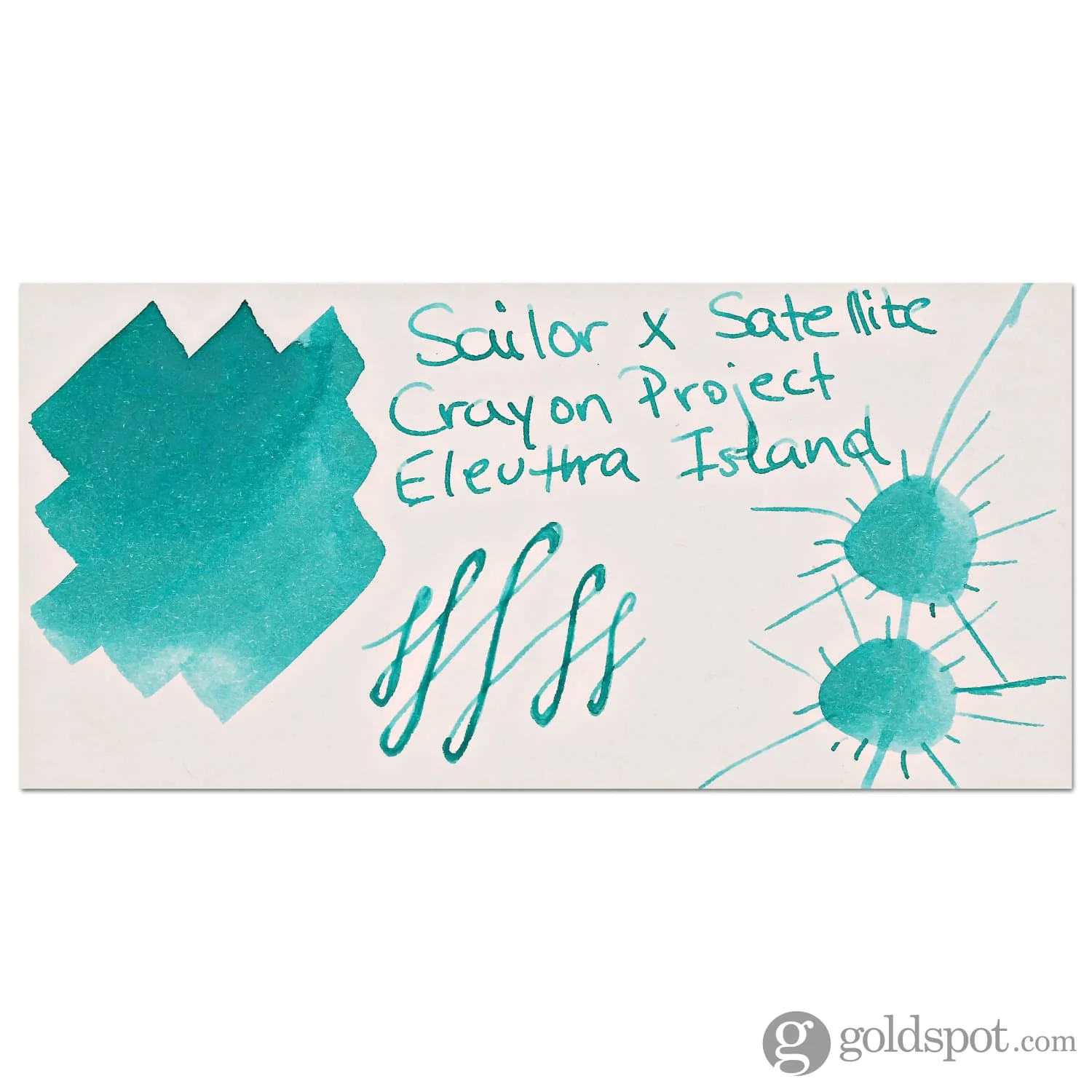 Sailor Satellite Crayon Project Bottled Ink in Eleuthera Island - 20mL - Image 2