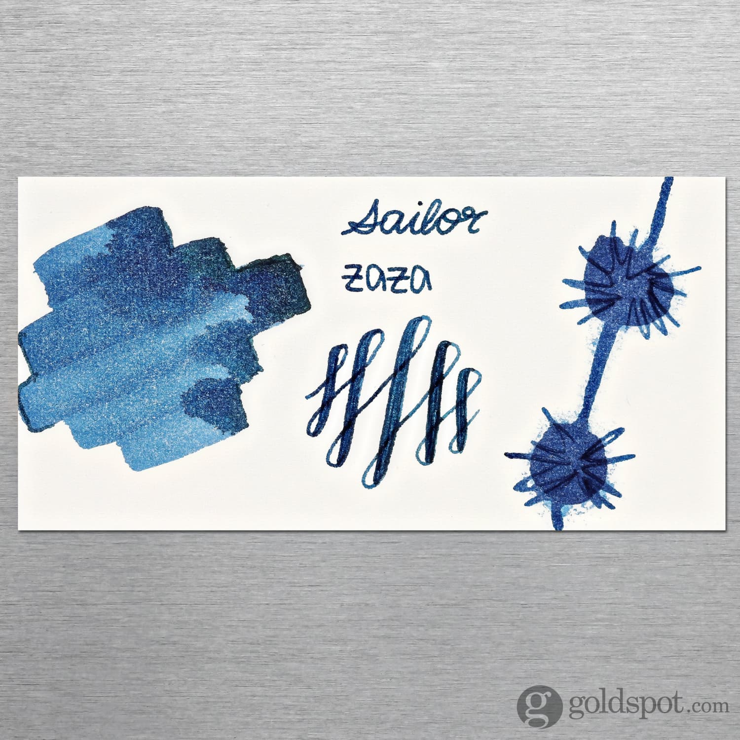 Sailor Shikiori Sound of Rain Bottled Ink in Zaza (Summer rain) - 20 mL - Image 2