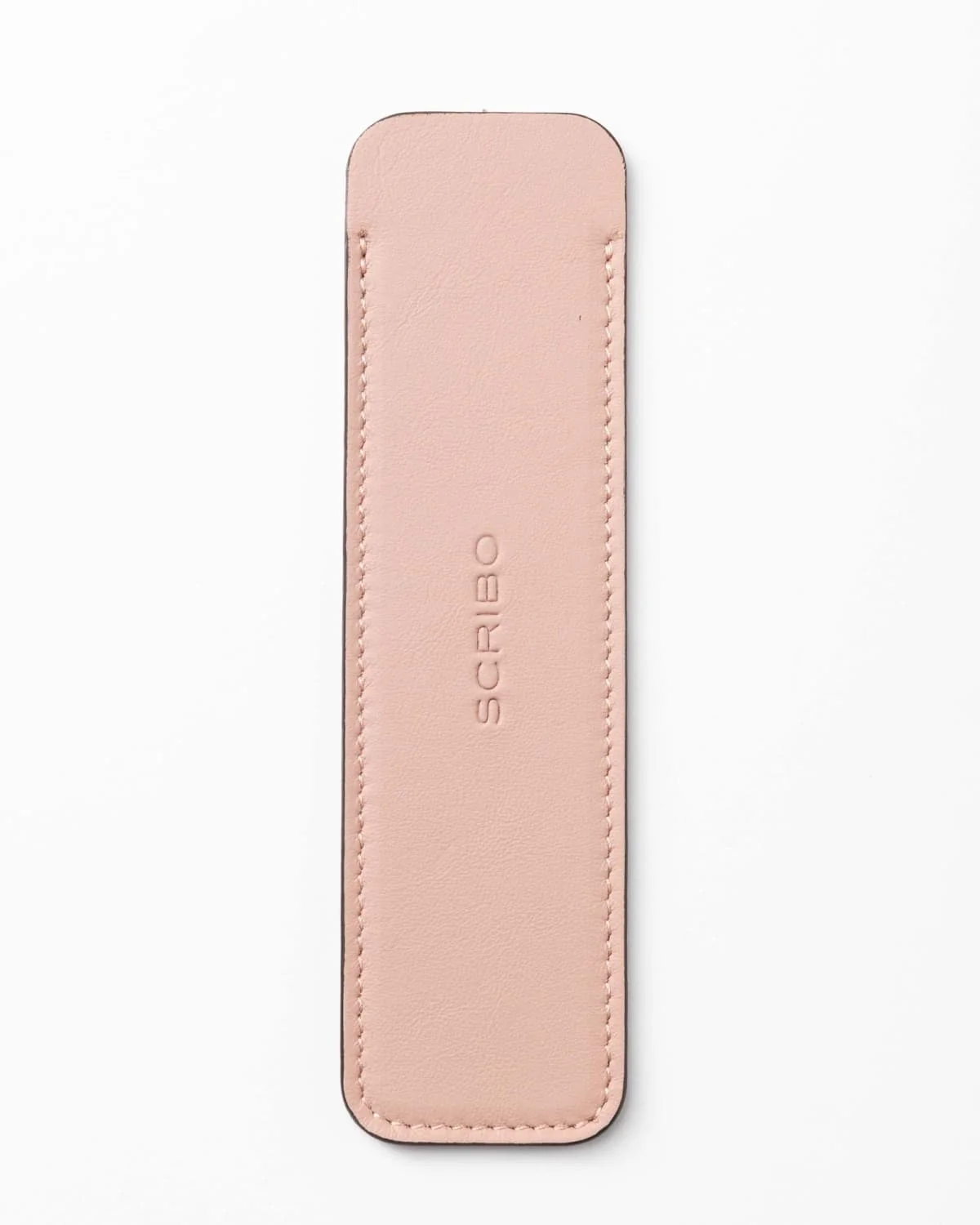 Scribo Astuzen Single Leather Pen Pouch in Rosa Antico