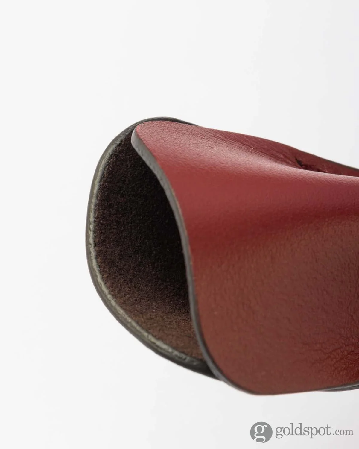 Scribo Astuzen Single Leather Pen Pouch in Rosso Chianti - Image 2